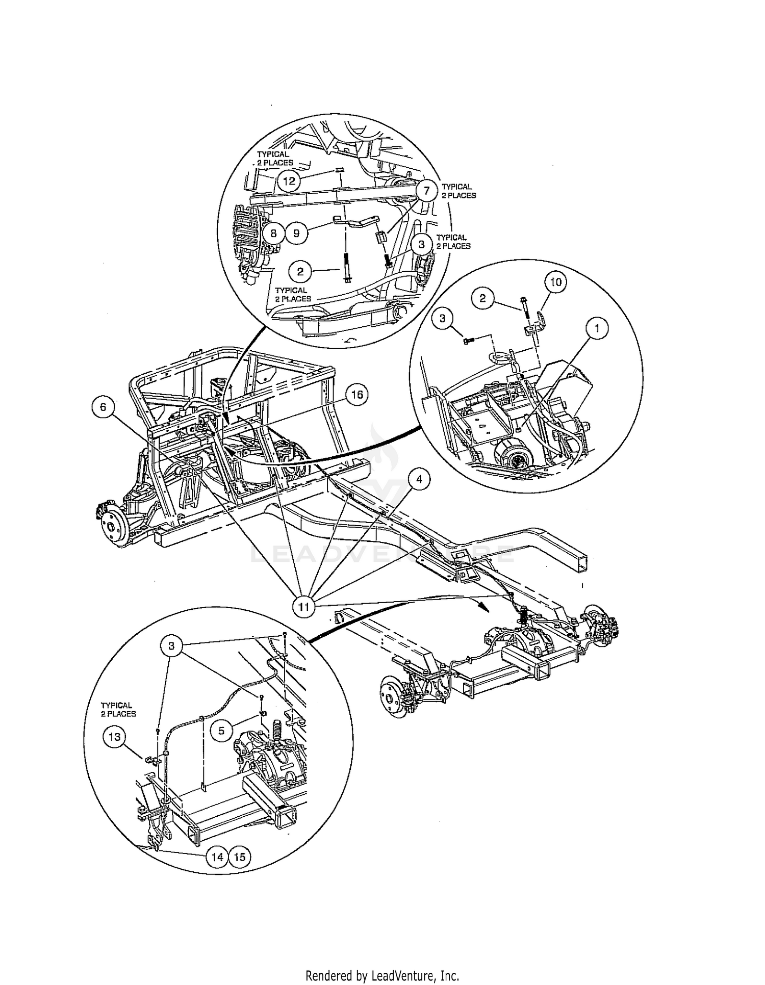 HYDRAULIC BRAKE LINES AND CLIPS