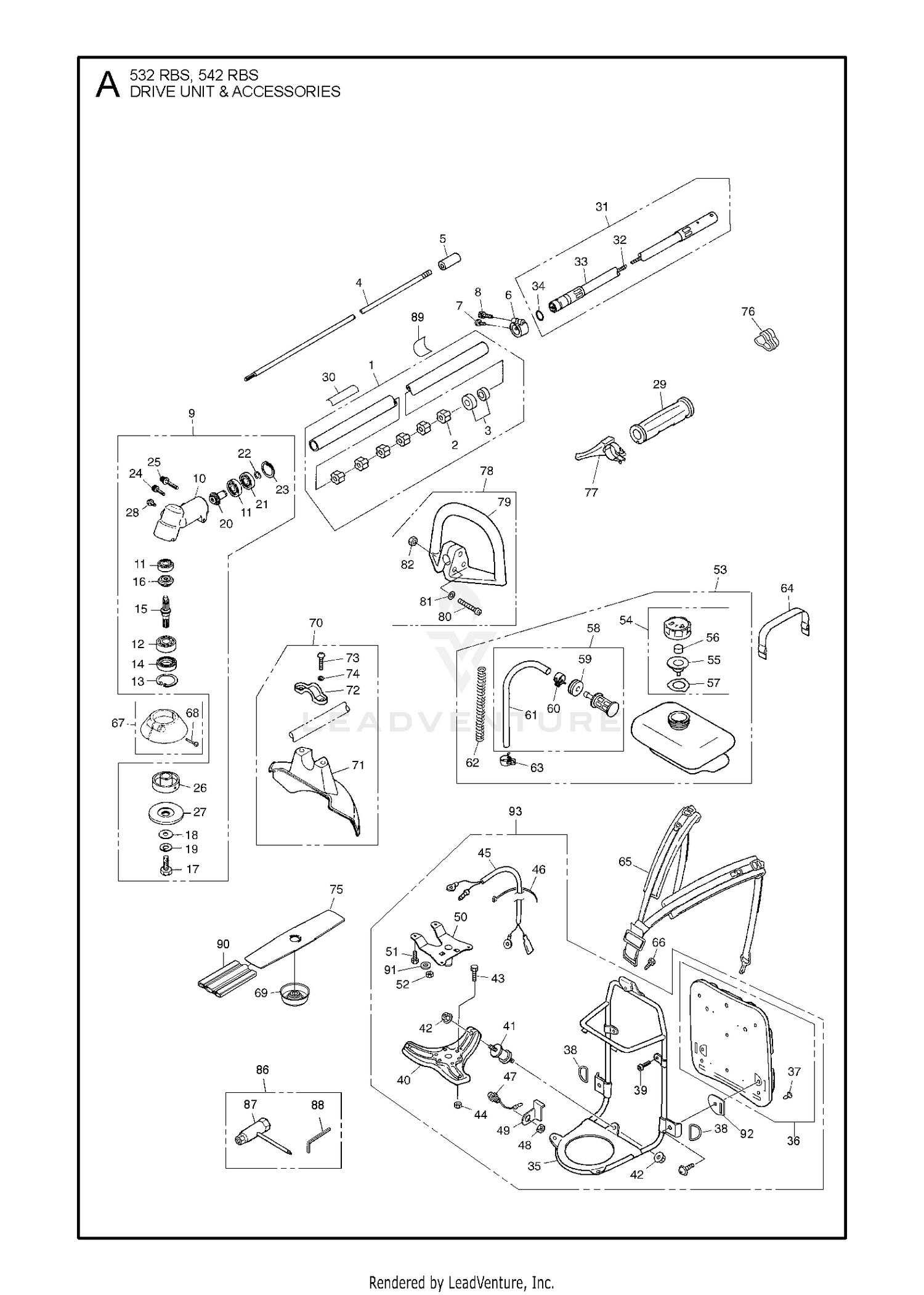 DRIVE UNIT & ACCESSORIES