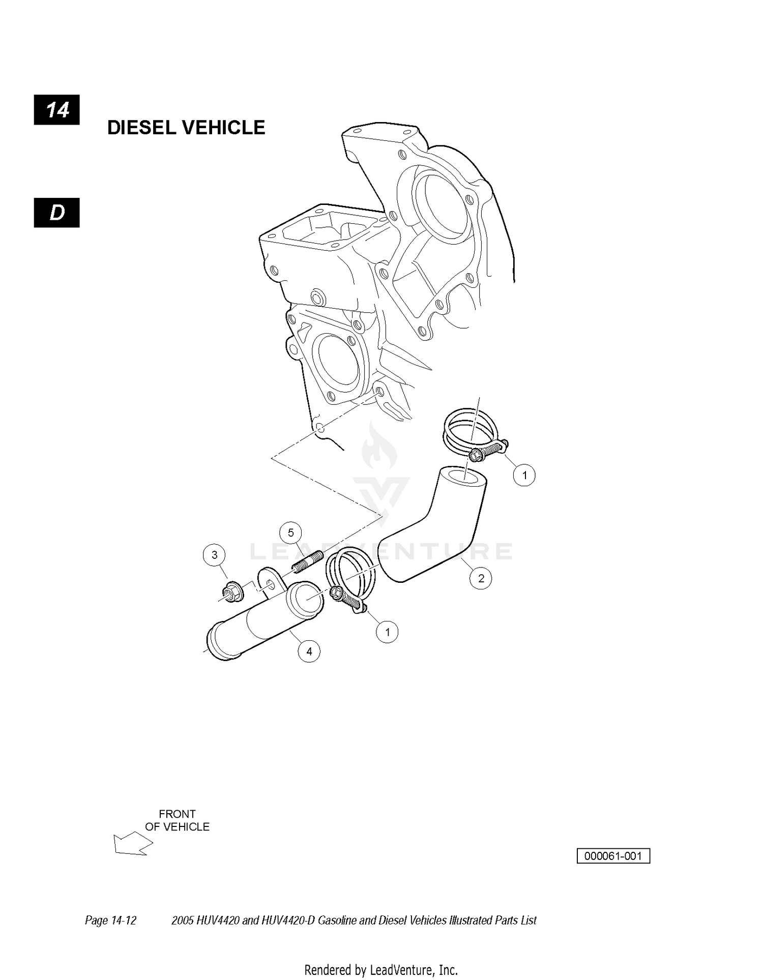 BLOCK COOLANT PIPE