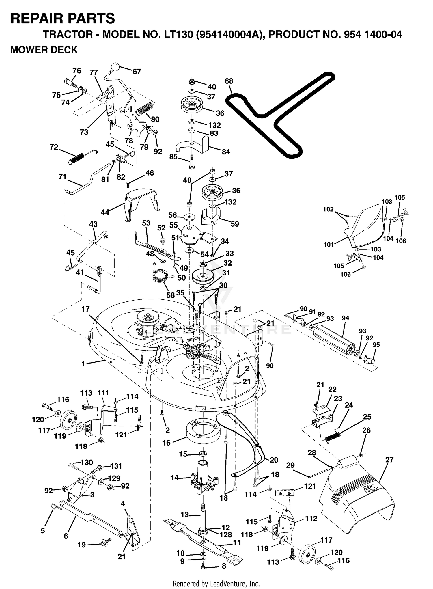 MOWER DECK / CUTTING DECK
