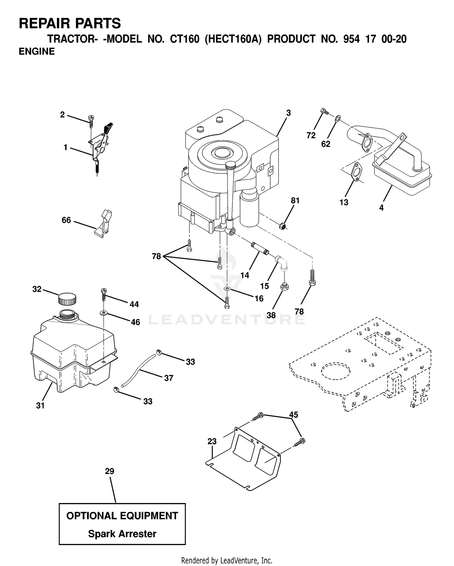 ENGINE & CUTTING EQUIPMENT