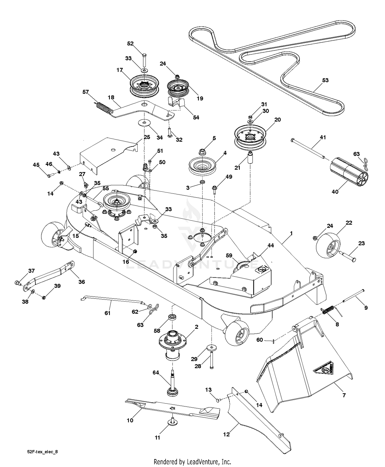MOWER DECK / CUTTING DECK