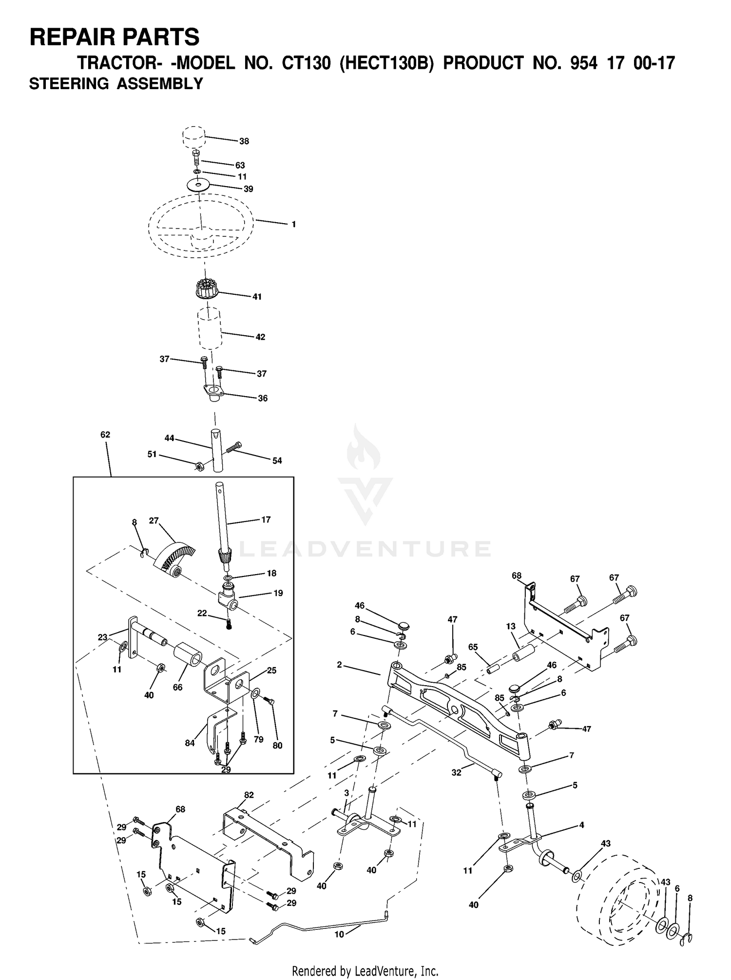 Assembly diagram