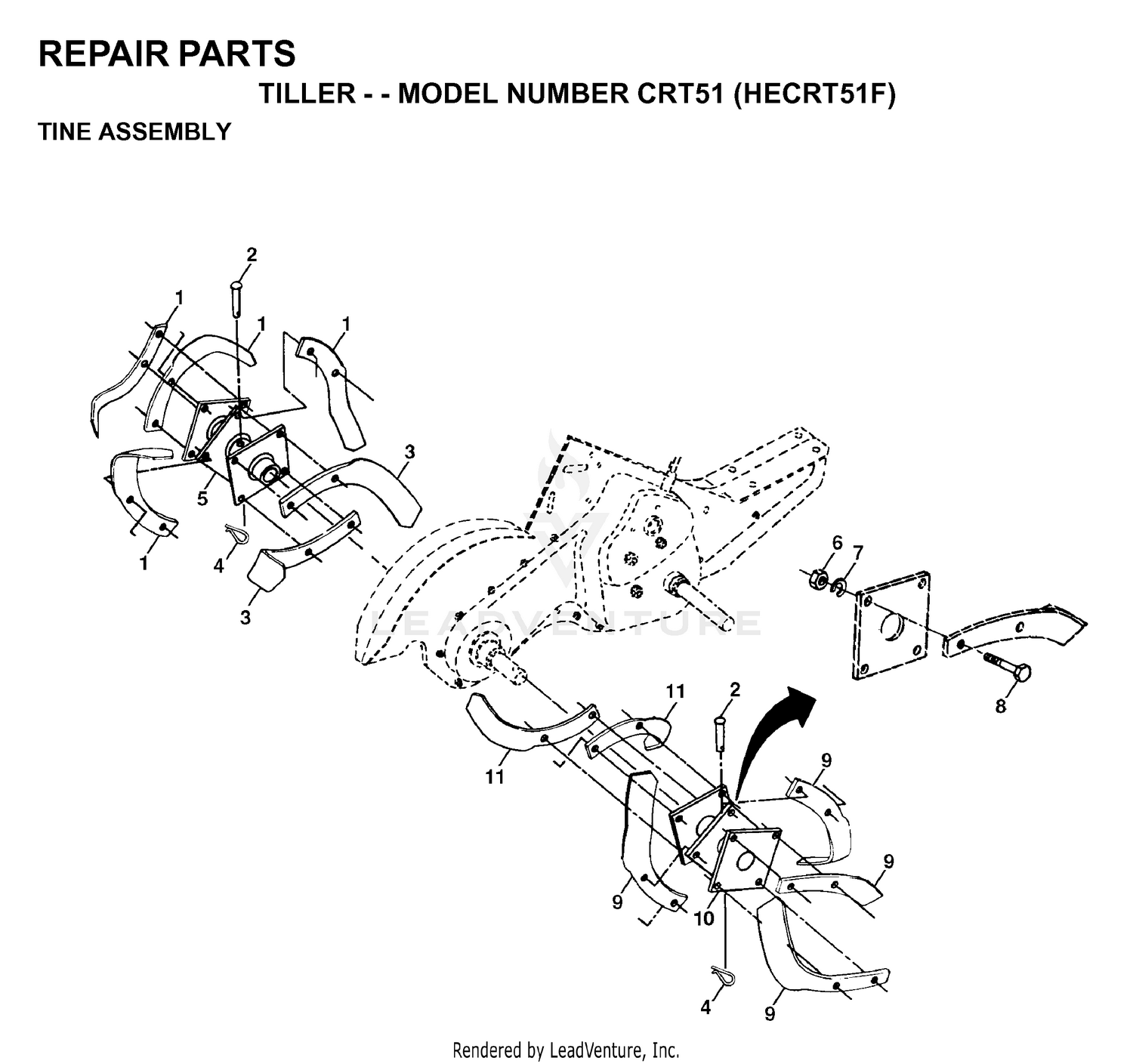 TINE ASSEMBLY