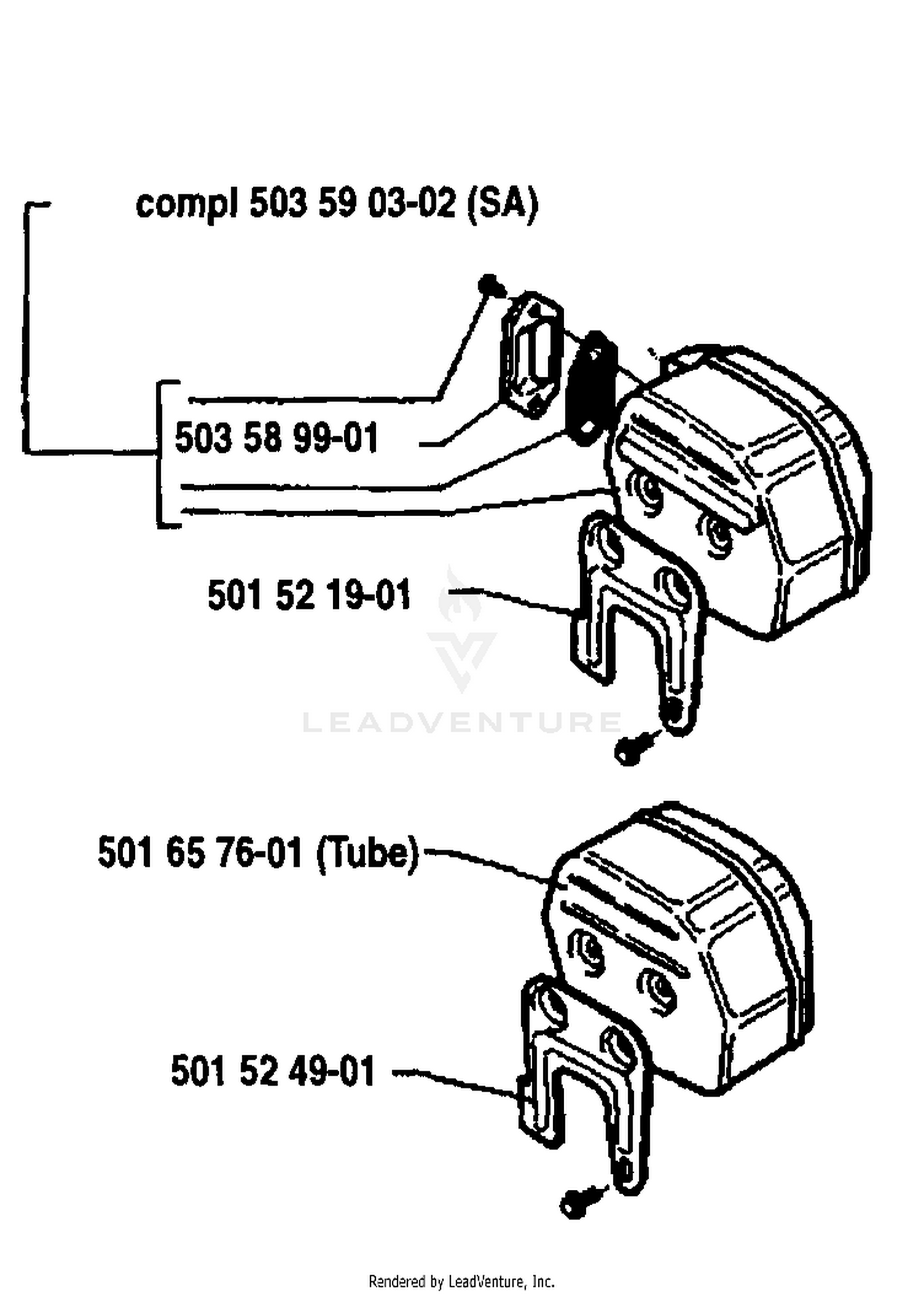 Muffler (S/N 1070001 And Below)