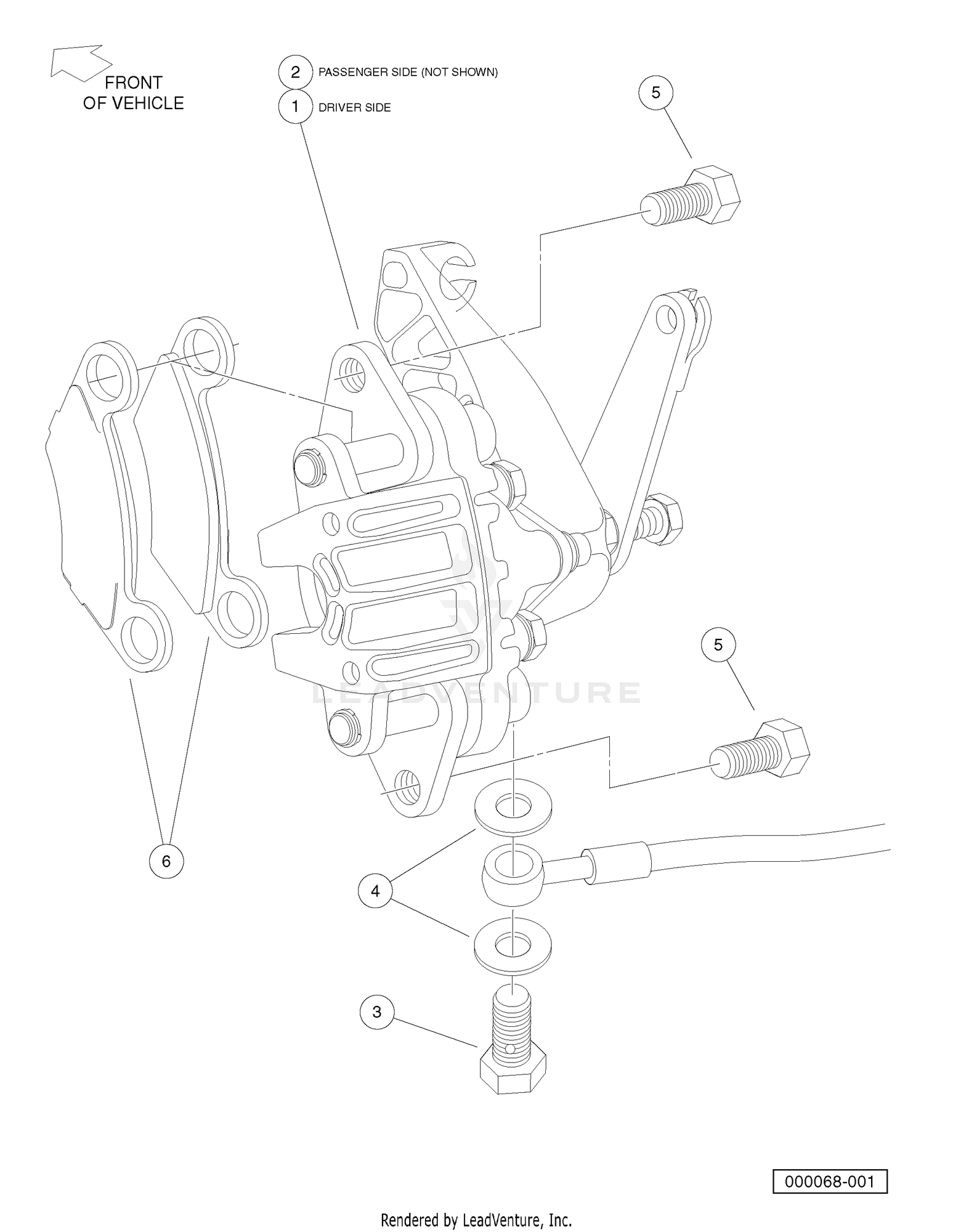 REAR BRAKE ASSEMBLY