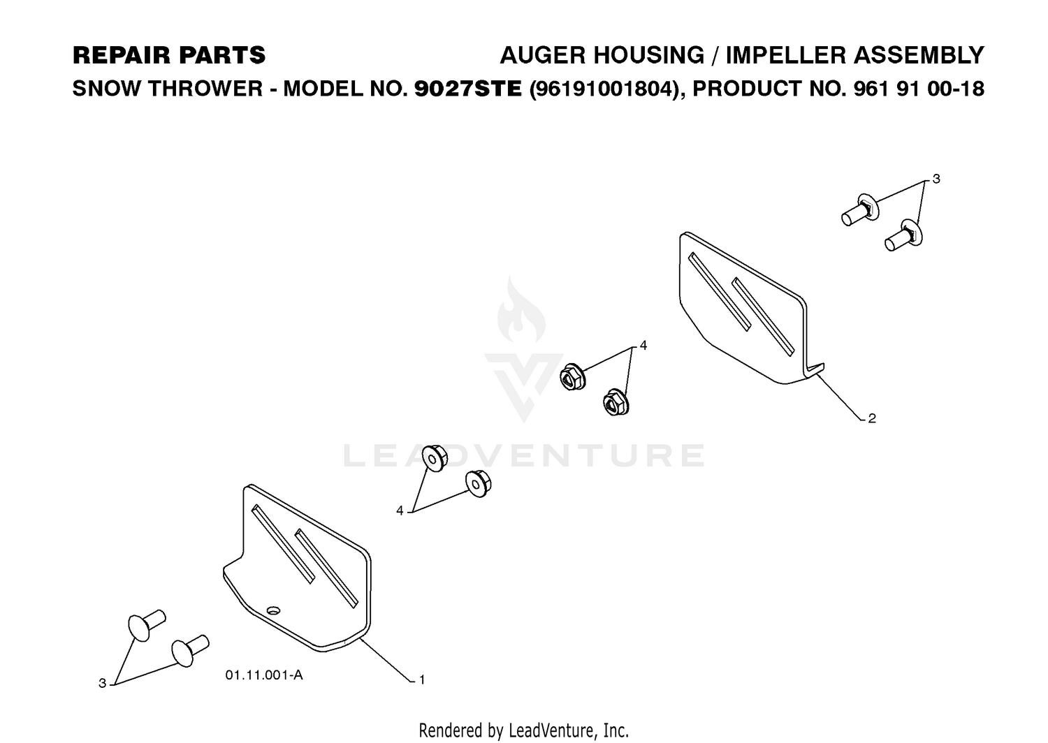 AUGER HOUSING & IMPELLER 6
