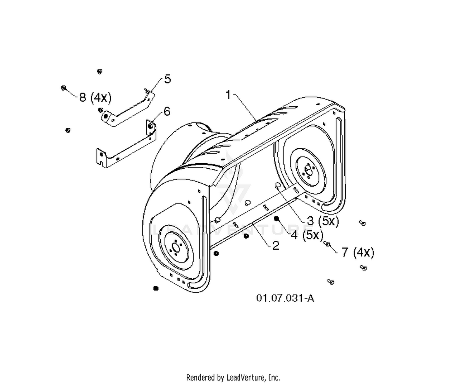 AUGER HOUSING IMPELLER