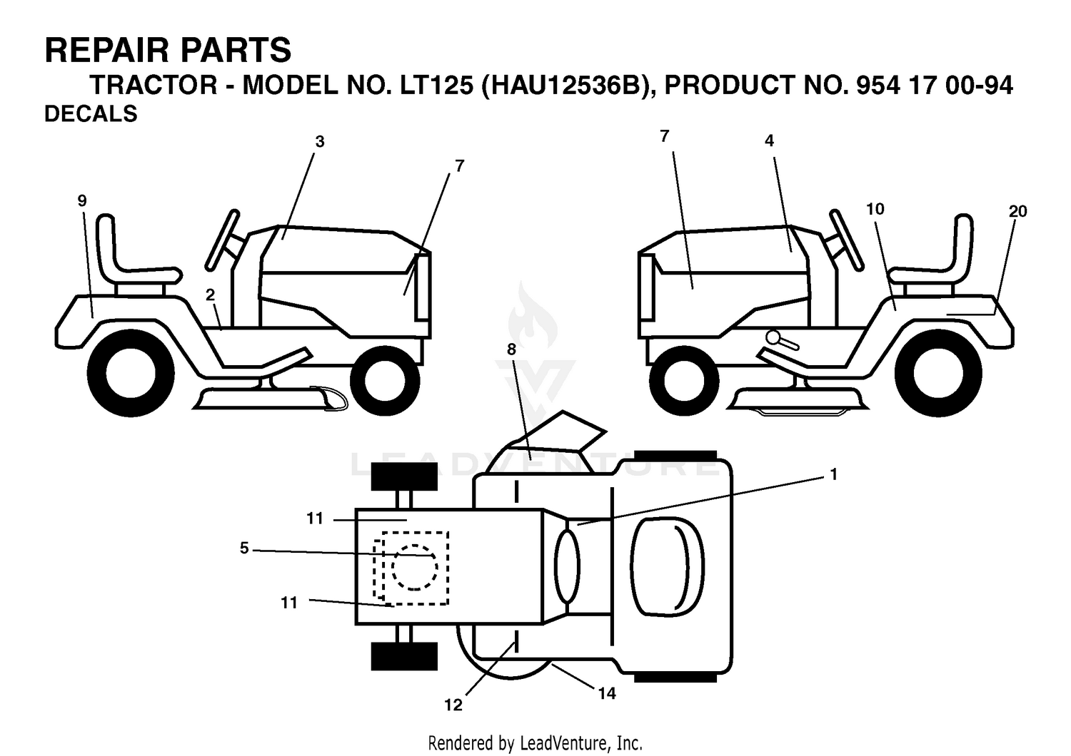 Assembly diagram