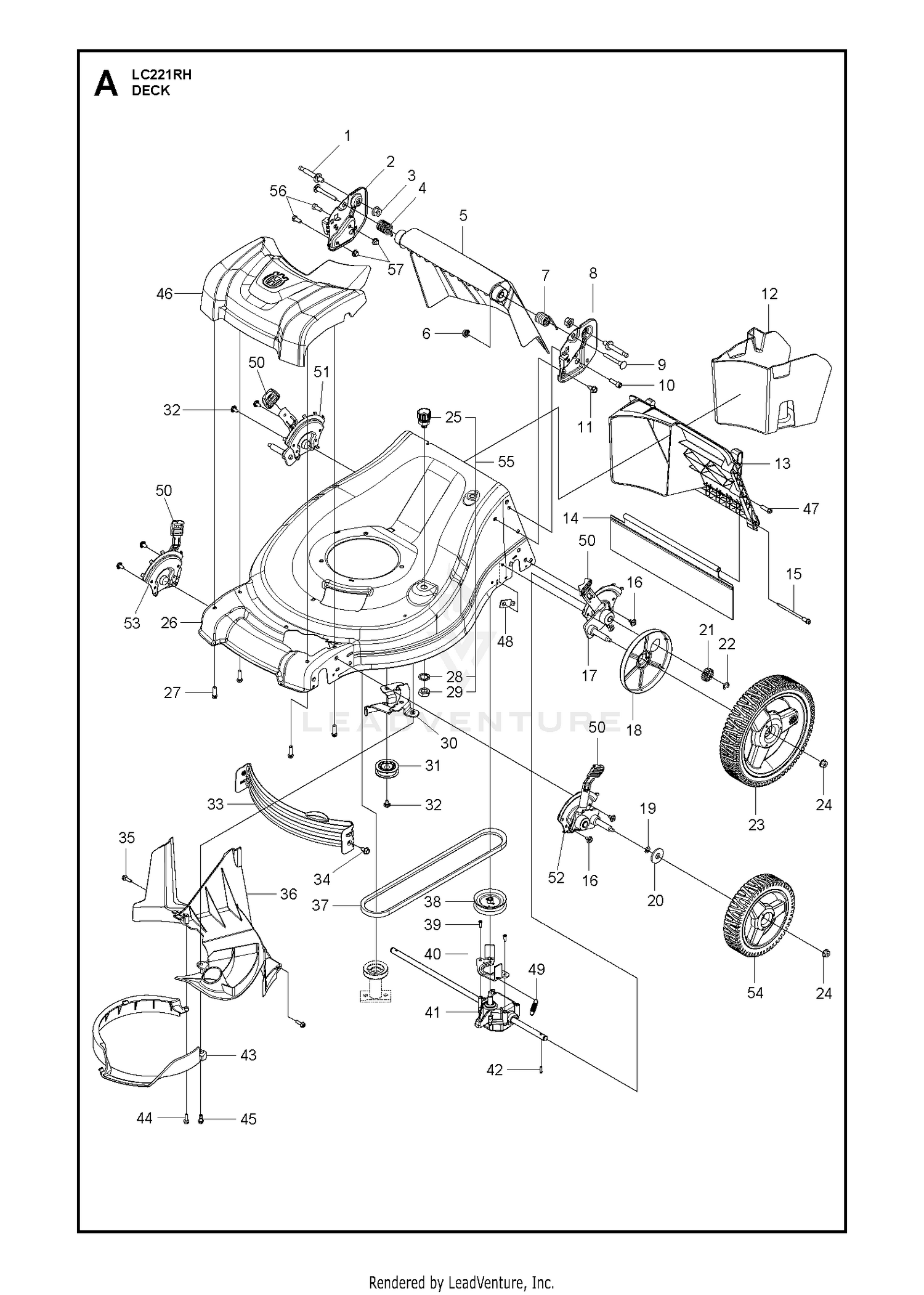 MOWER DECK / CUTTING DECK