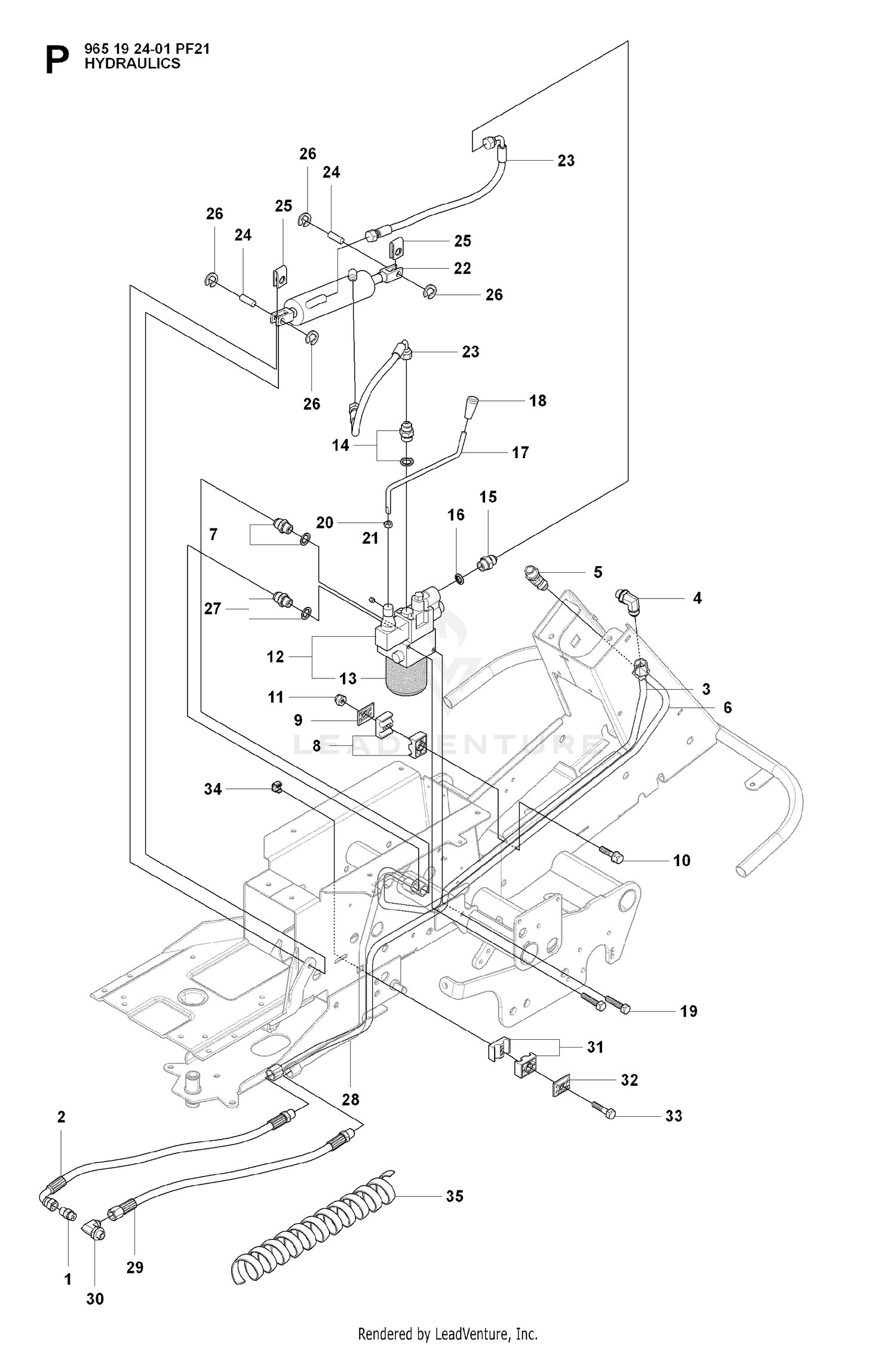 HYDRAULIC PUMP - MOTOR