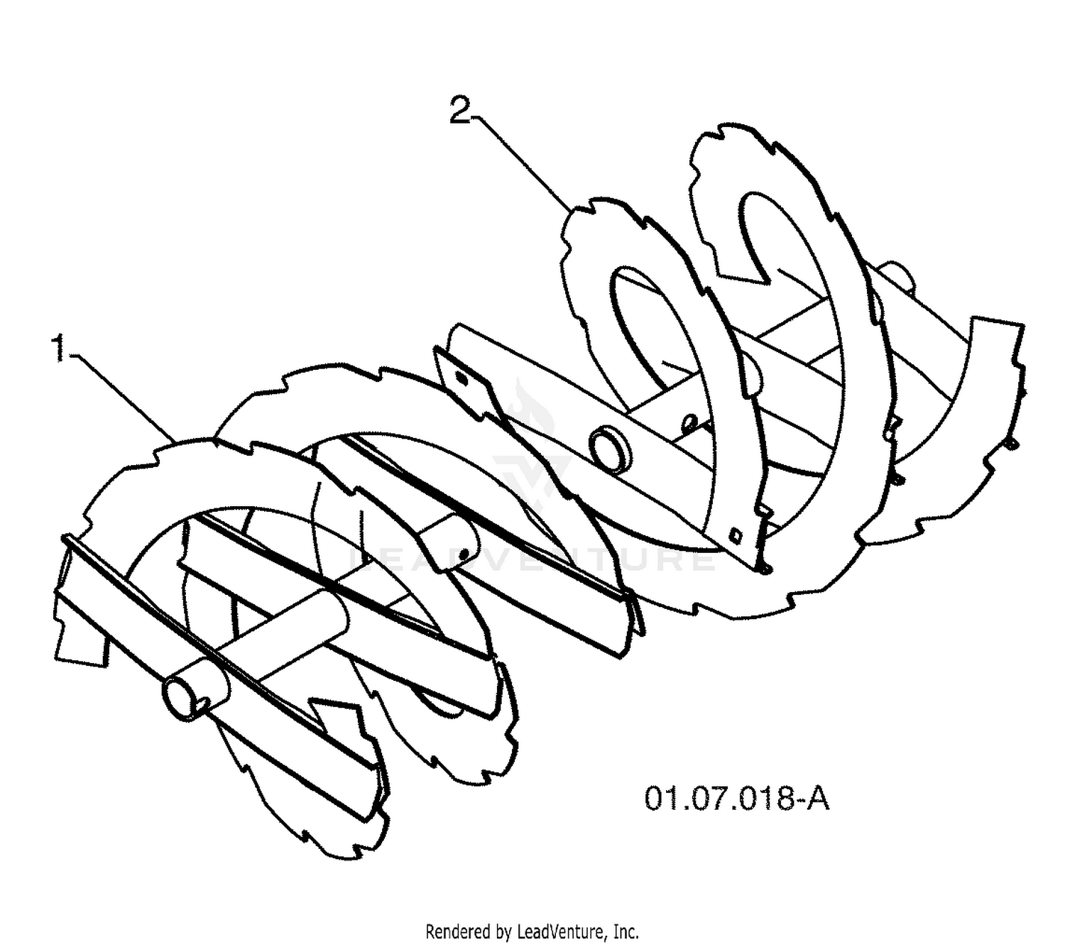 Auger Housing / Impeller Assembly