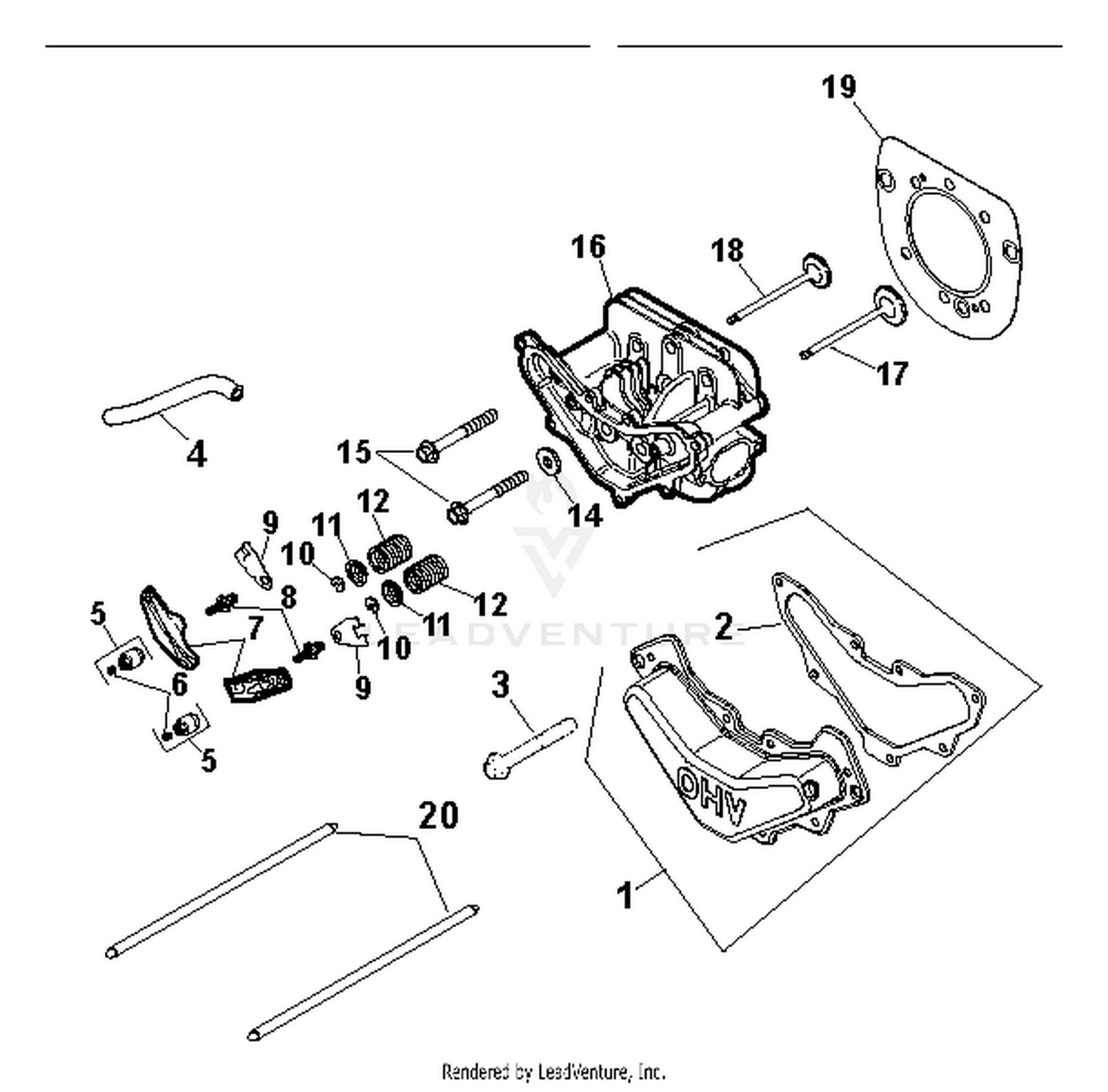 CYLINDER HEAD/VALVE/BREATHER