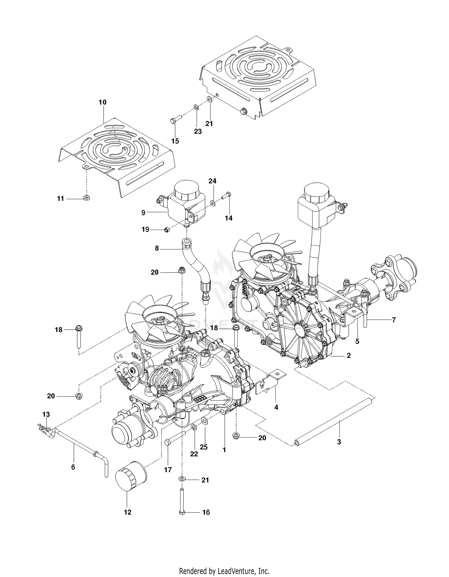 HYDRAULIC PUMP- MOTOR