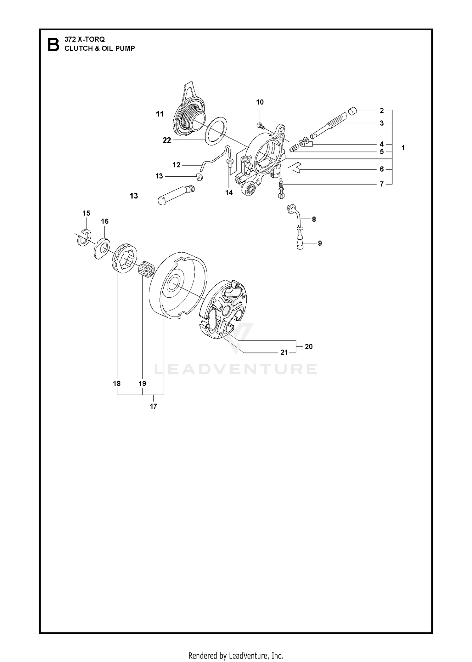 CLUTCH & OIL PUMP 2