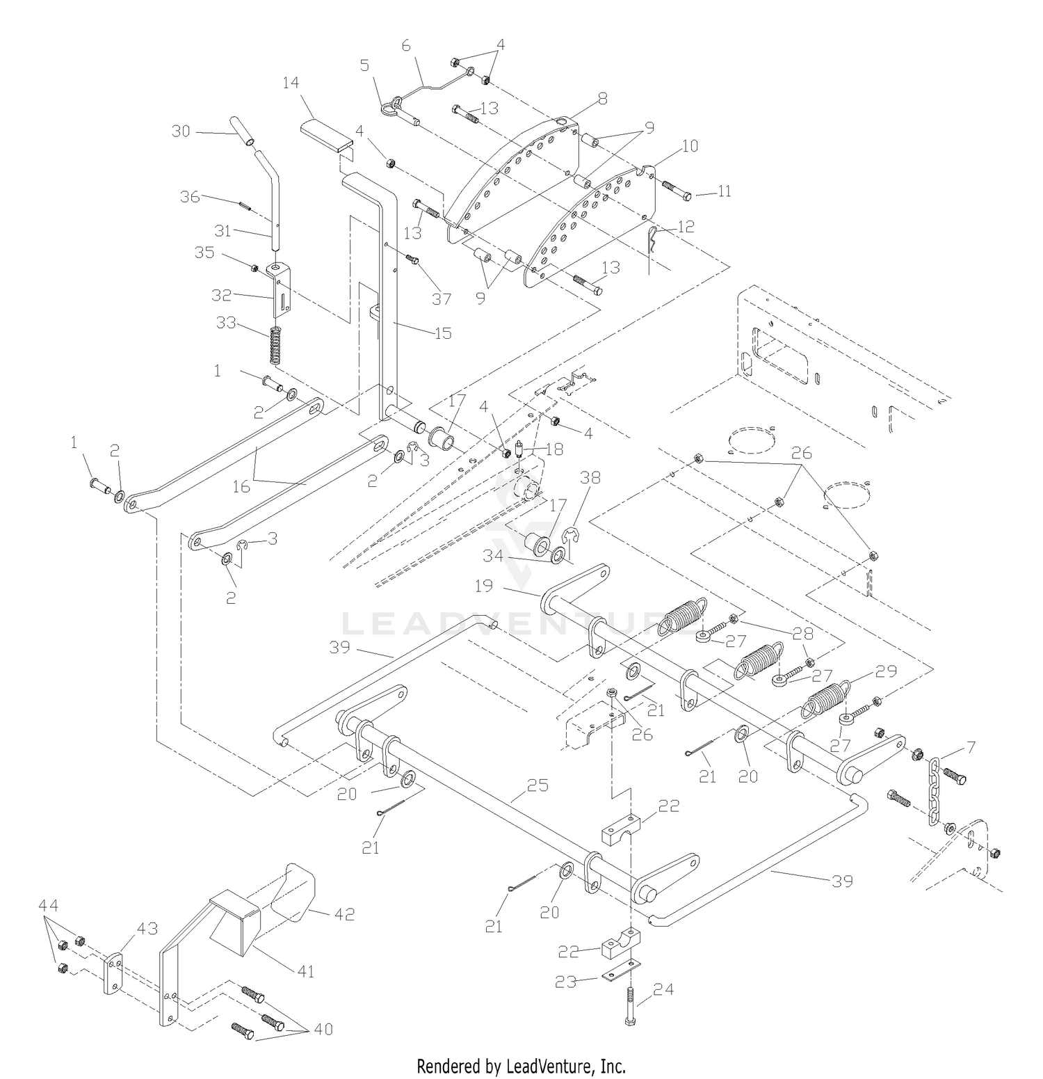 Deck Lift Assembly