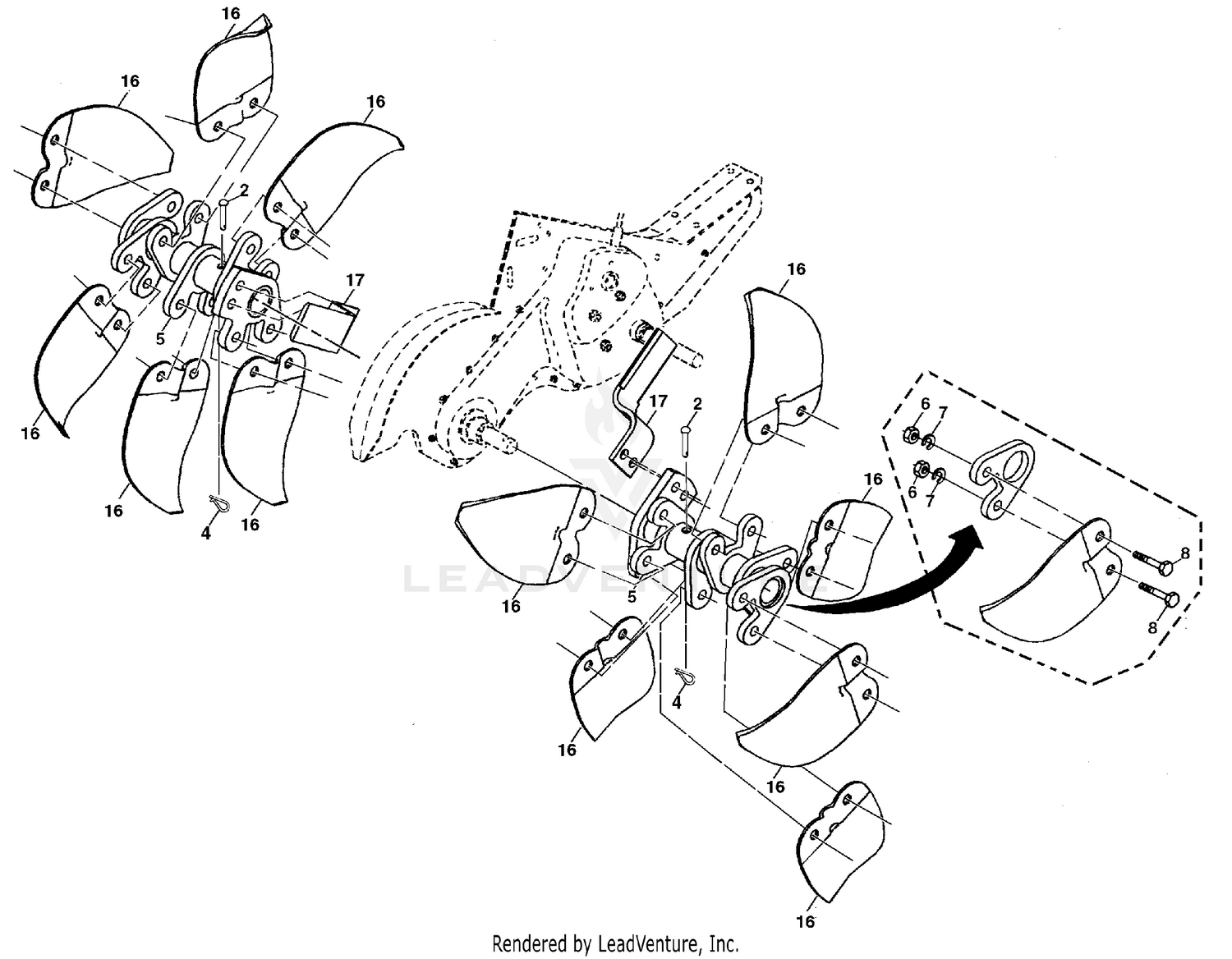 Tine Assembly