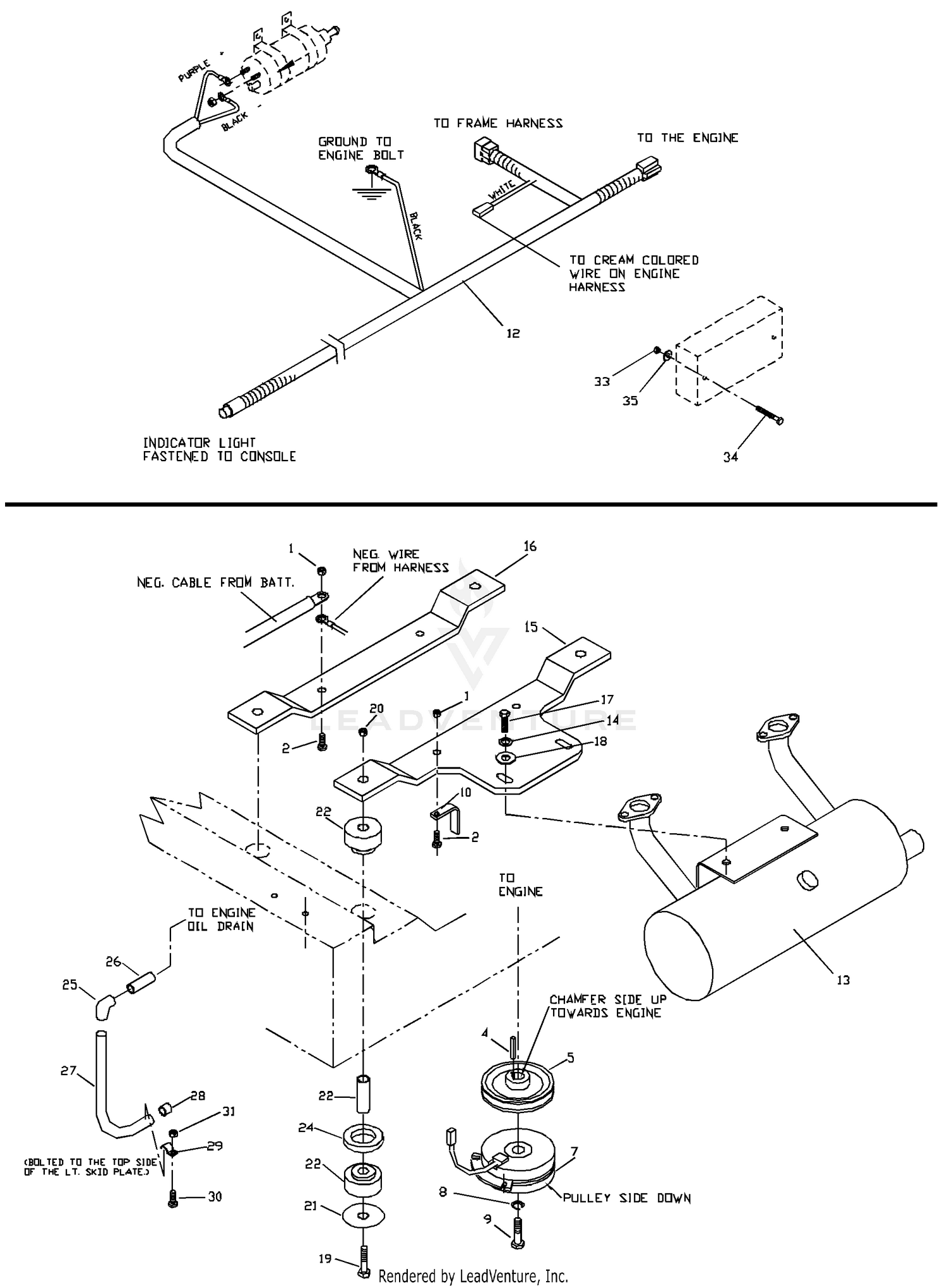 EFI Engine Assembly
