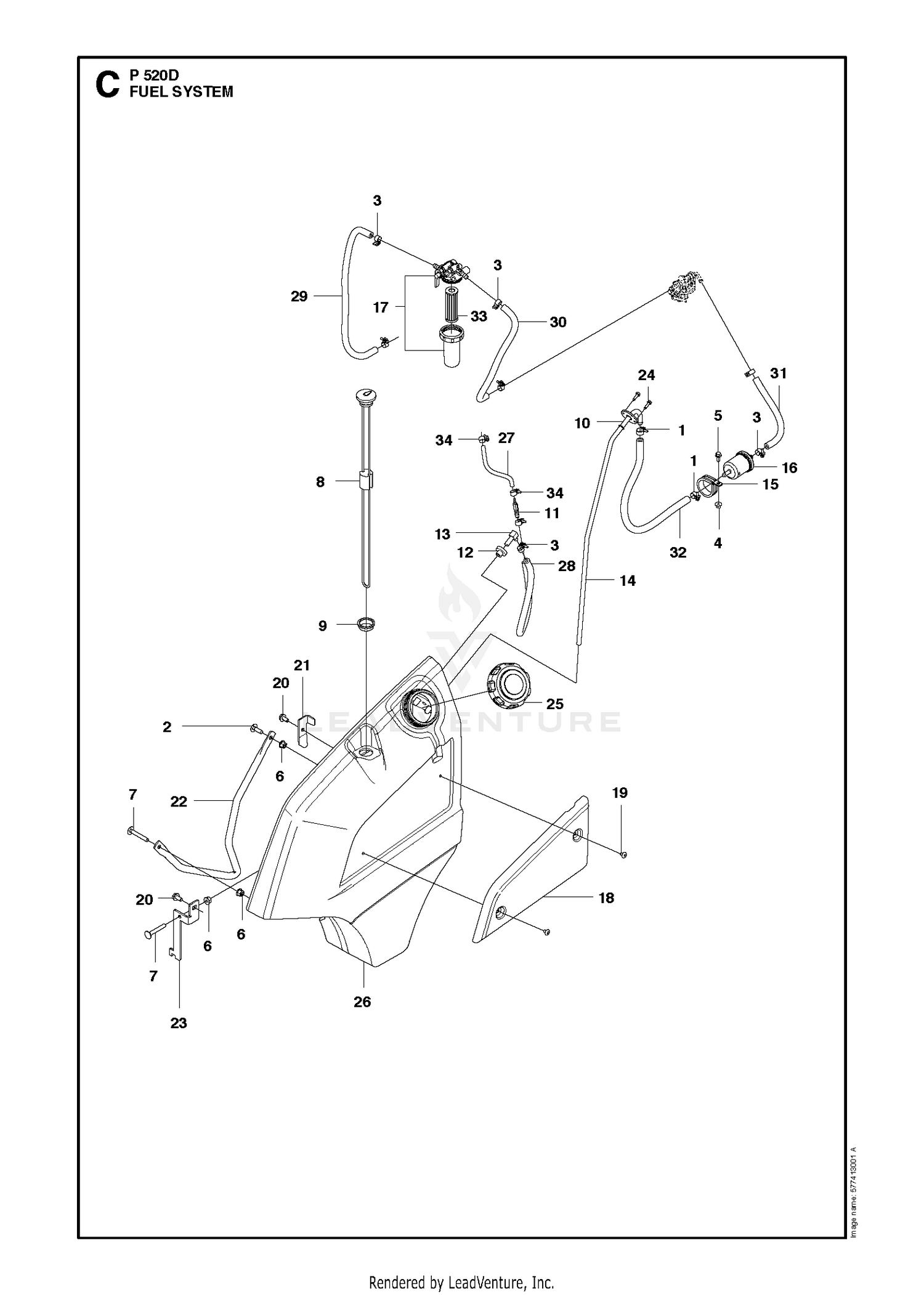 Assembly diagram