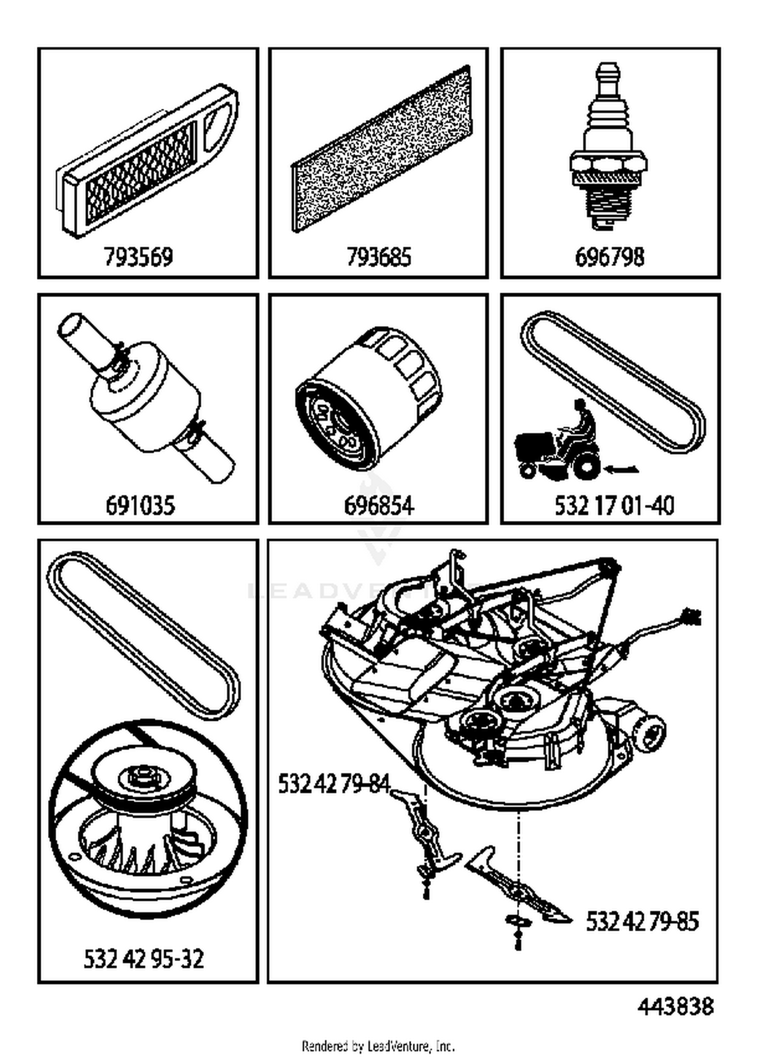 FREQUENTLY USED PARTS