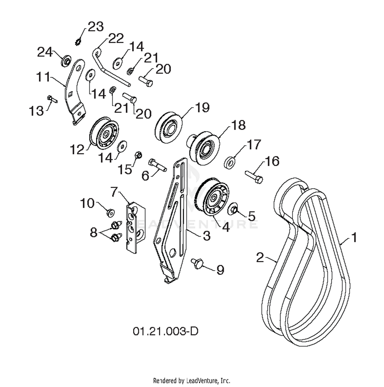 "CHASSIS, ENGINE & PULLEYS" 3