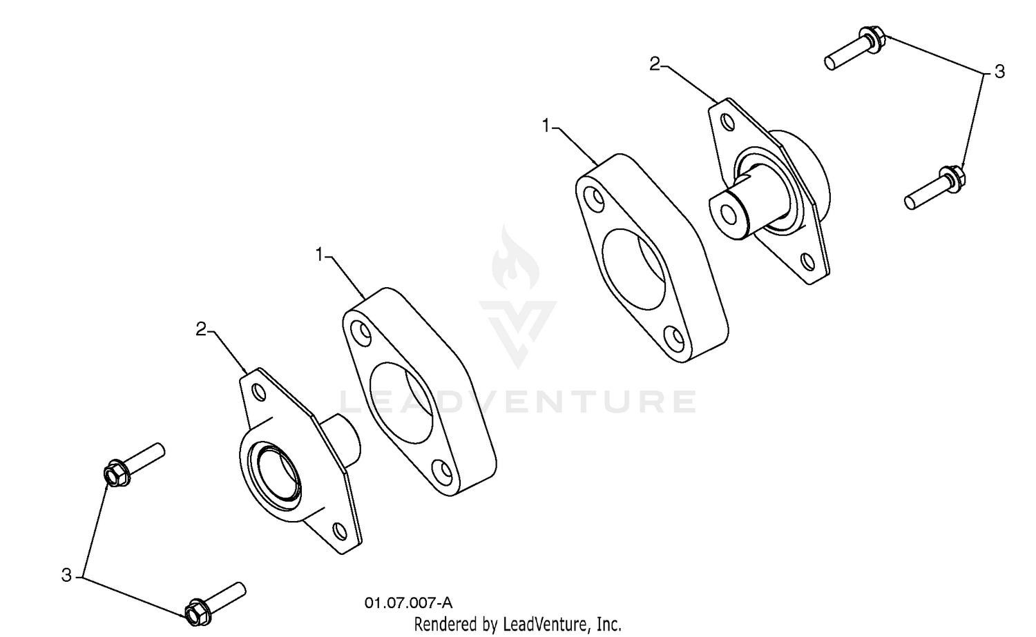 Auger Housing / Impeller Assembly