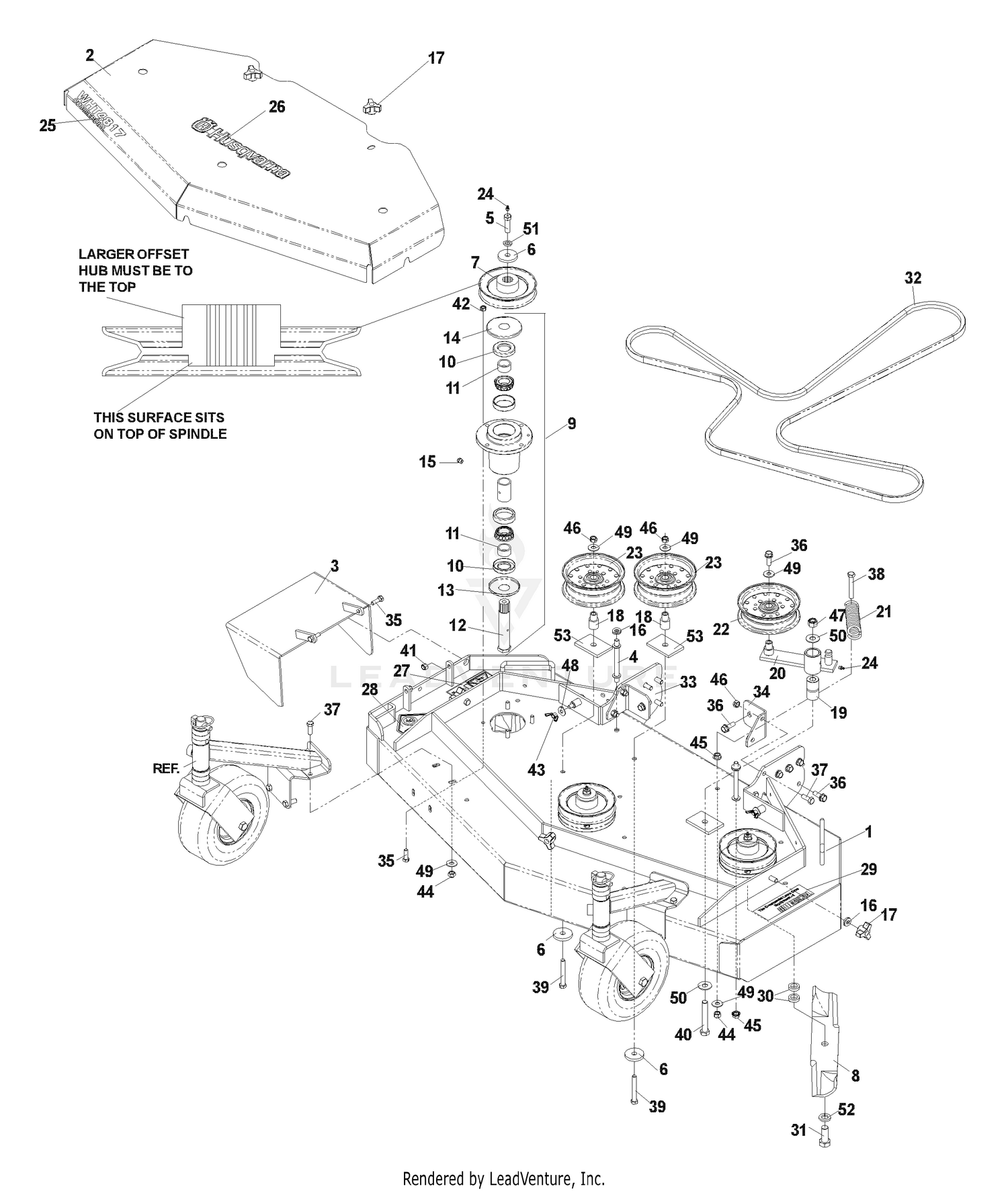 Deck Assembly 48"