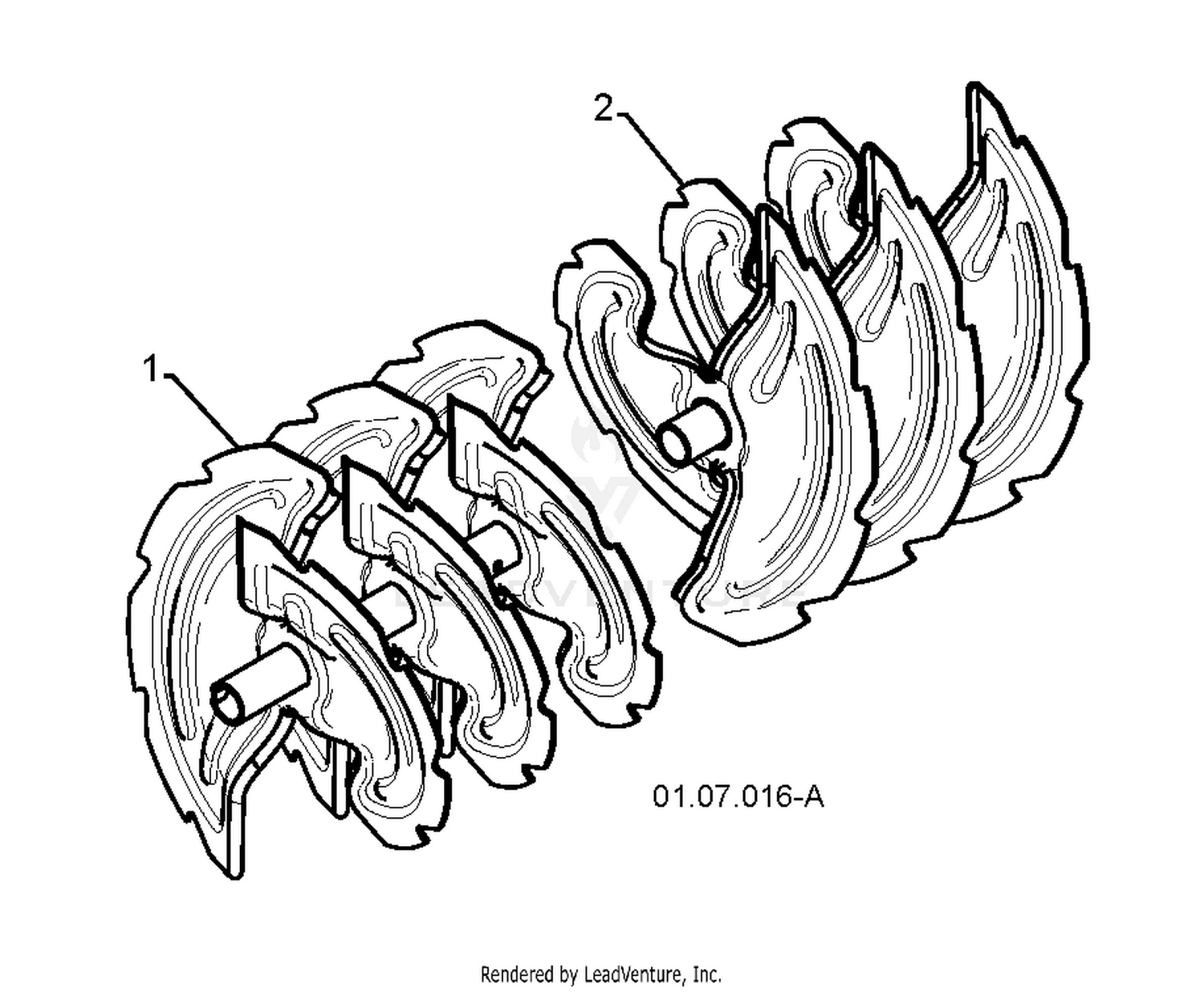 AUGER HOUSING & IMPELLER 7