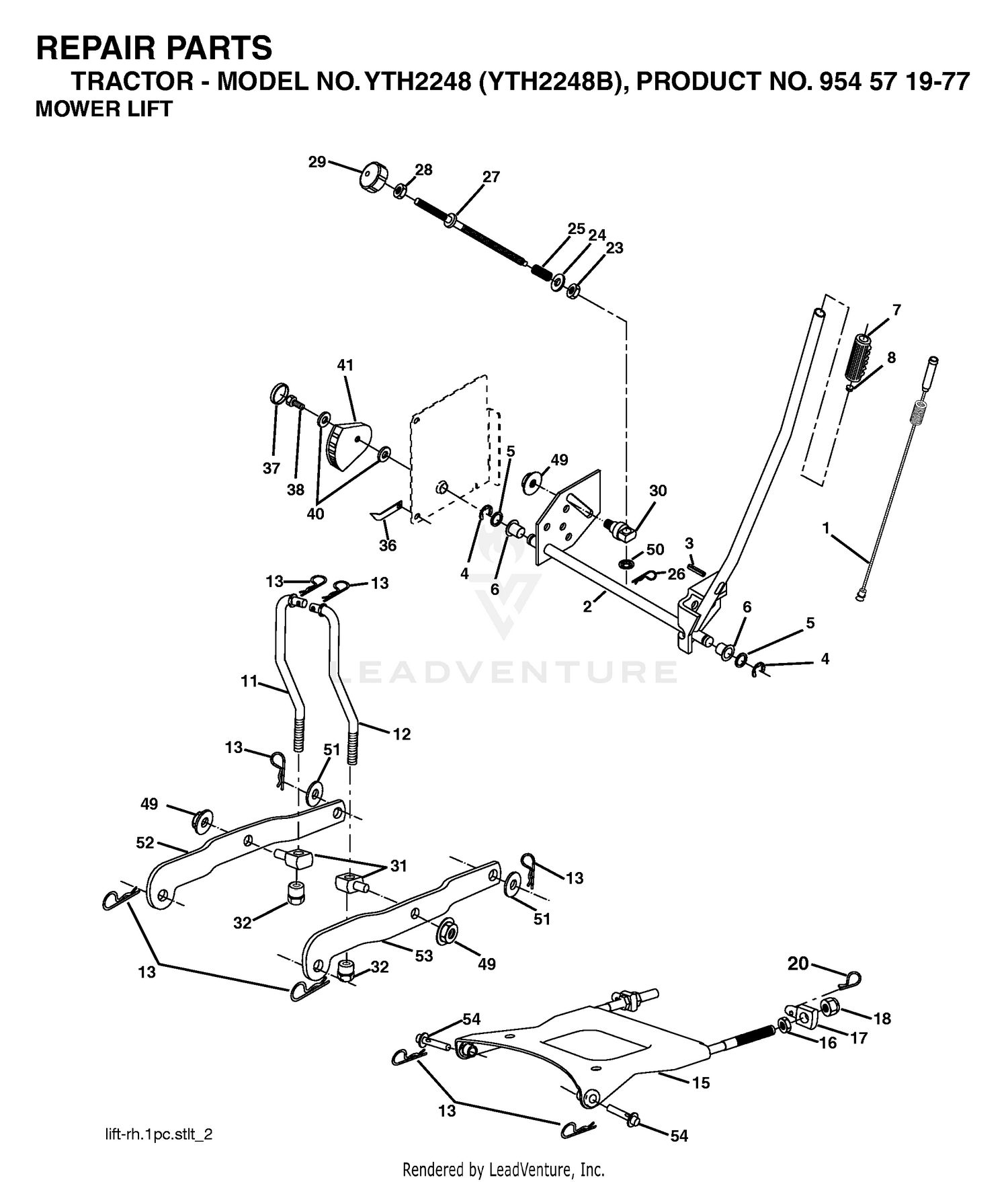MOWER LIFT / DECK LIFT