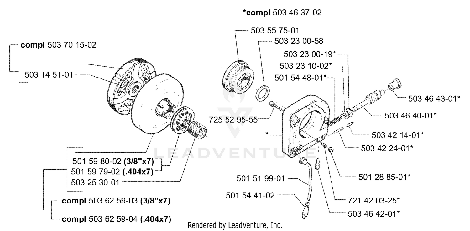 Clutch / Drum & Oil Pump