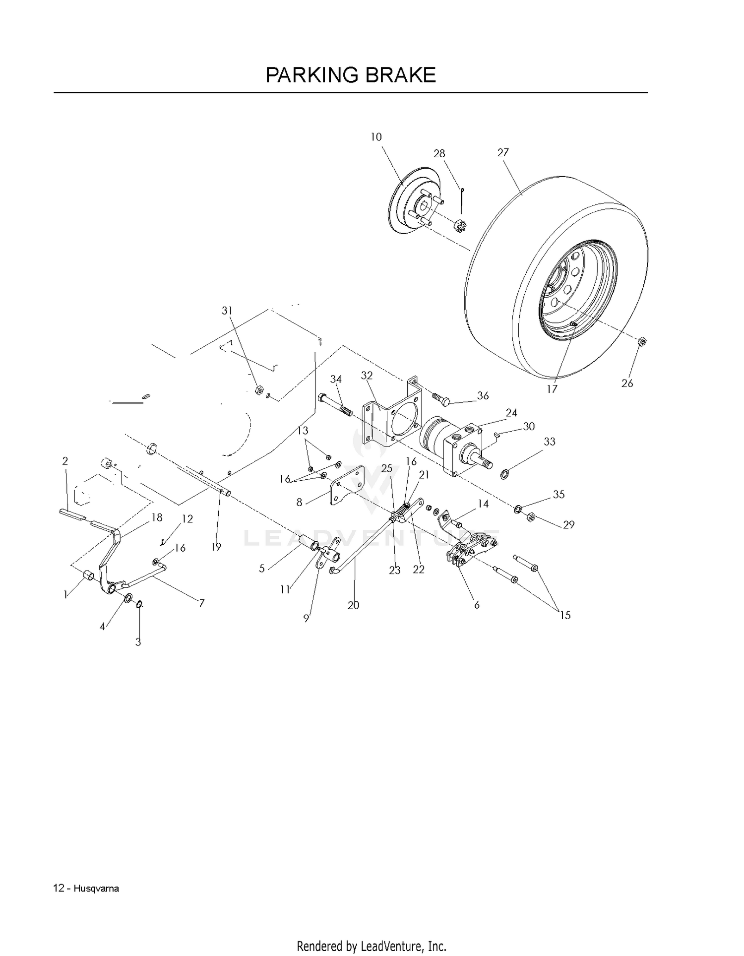 PARKING BRAKE