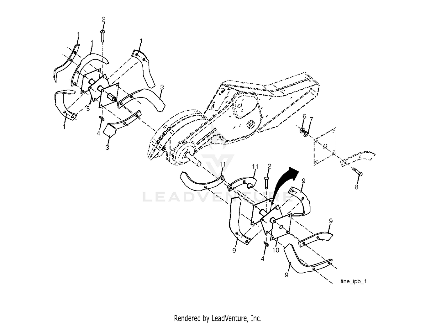 TINE ASSEMBLY 2
