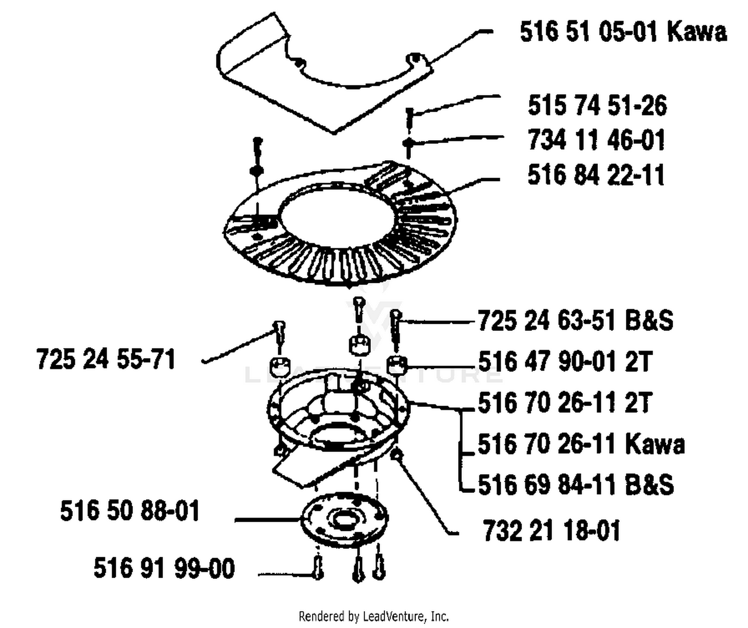 Cover And Center Plate Assembly