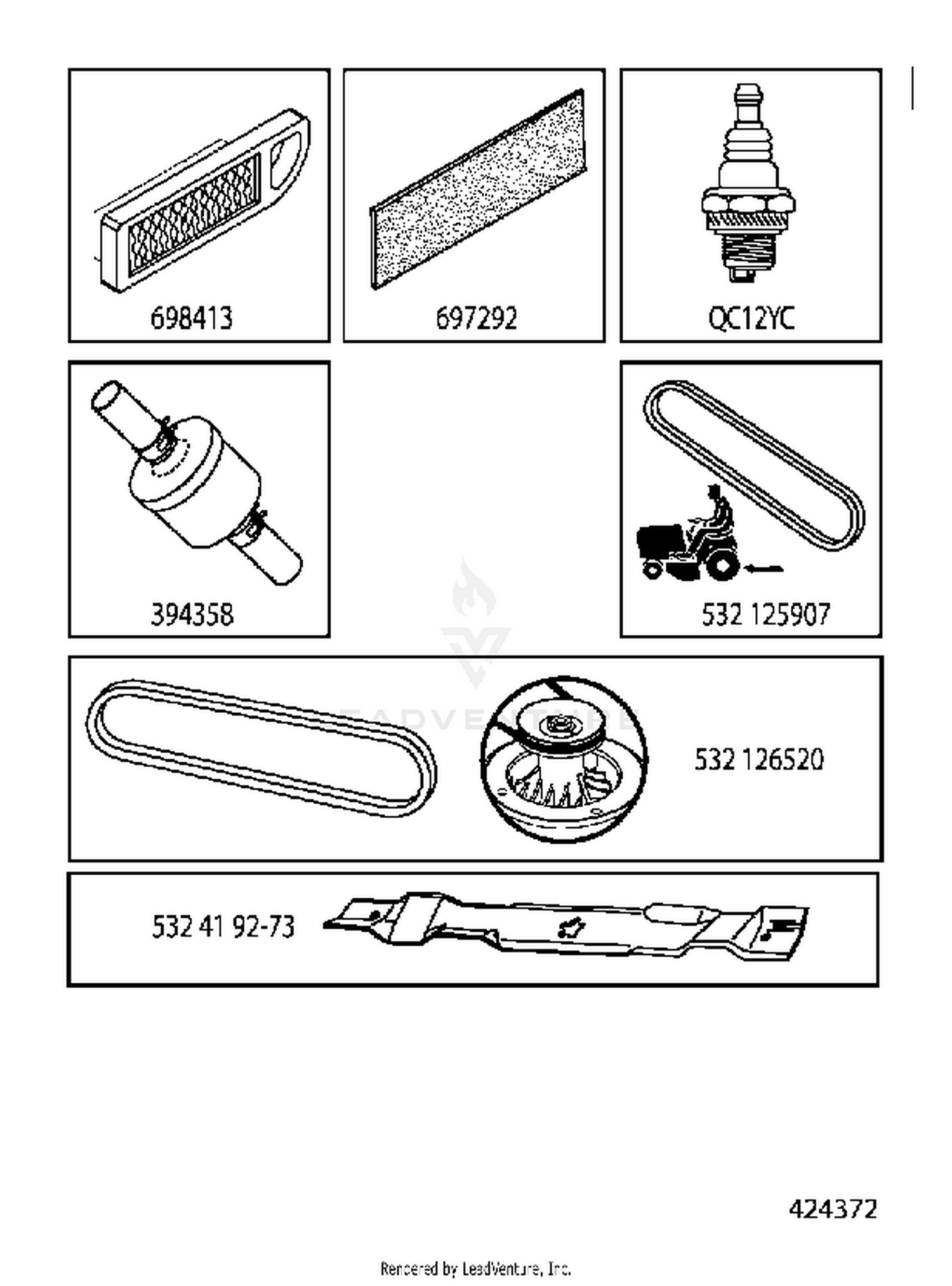 FREQUENTLY USED PARTS