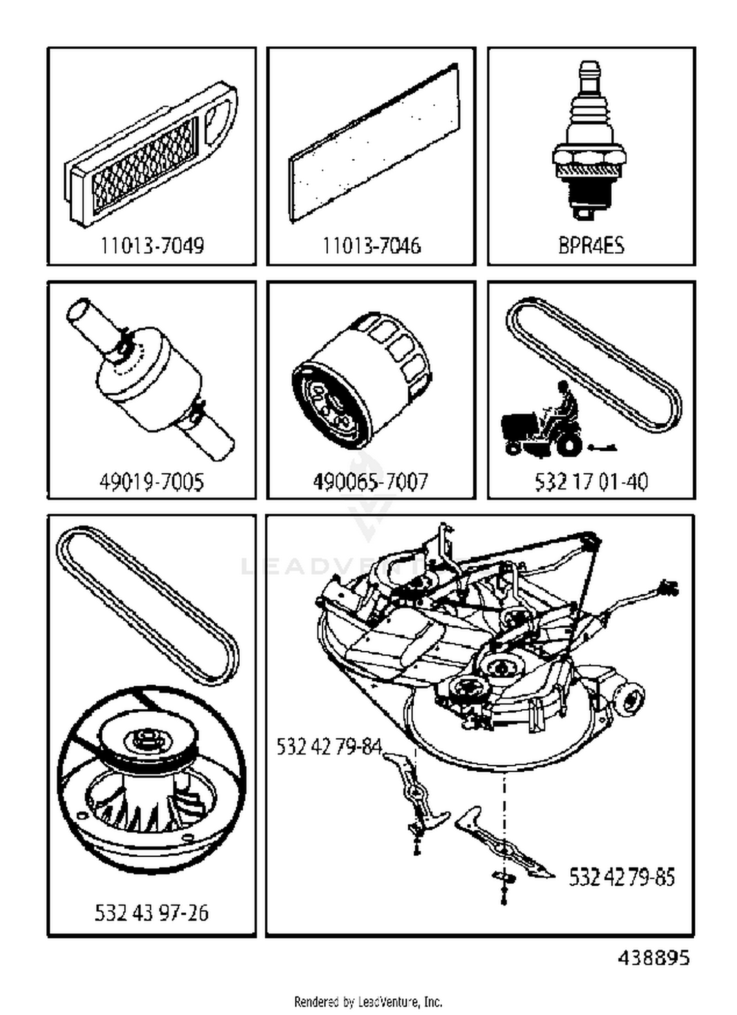 FREQUENTLY USED PARTS