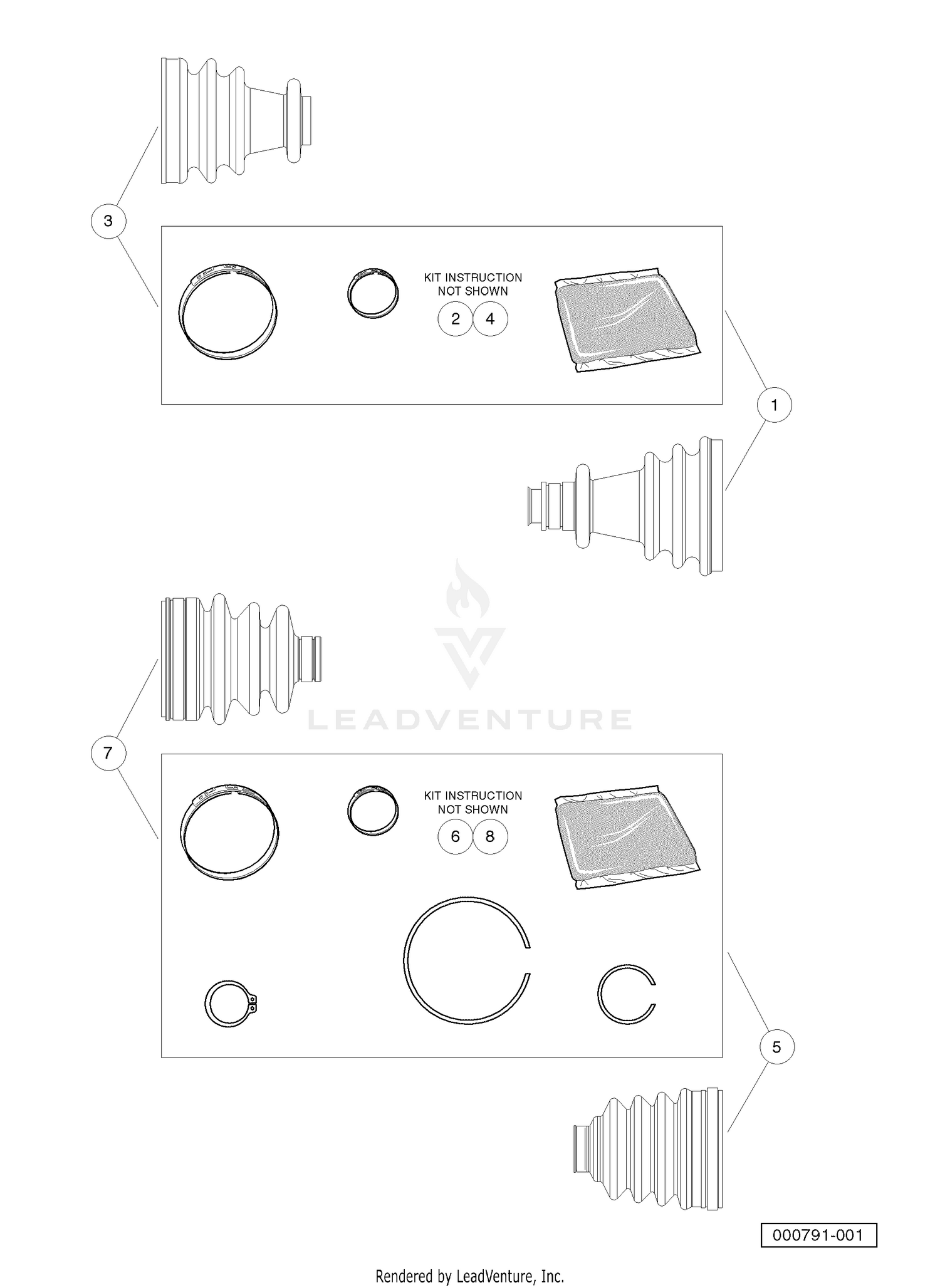 CV Boot Repair Kits