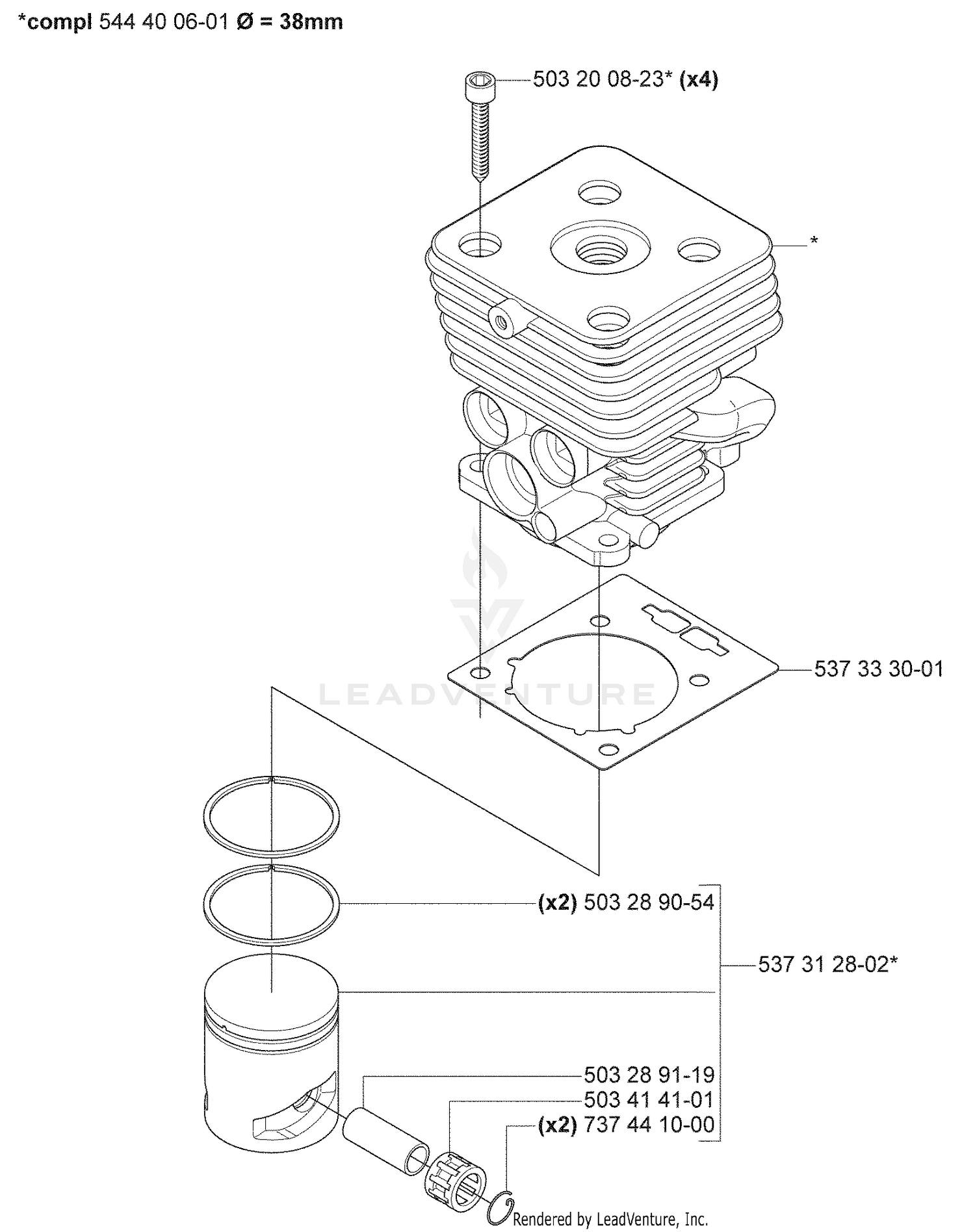 Igntion / Flywheel and Cylinder Kit