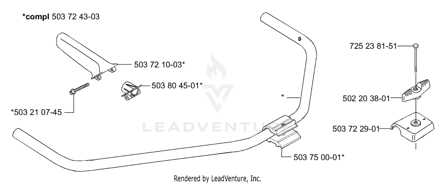 Handle 232R/RD