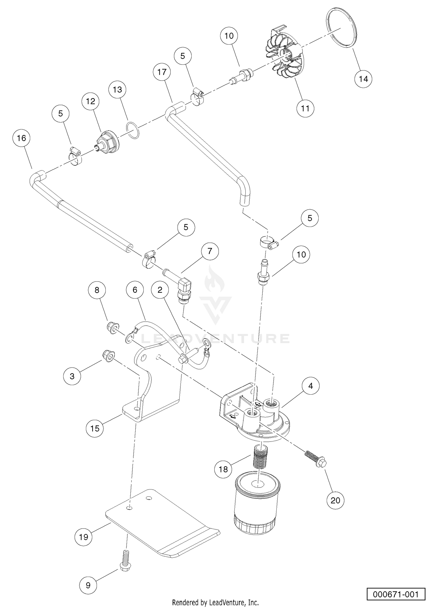 Oil Filter Adapter