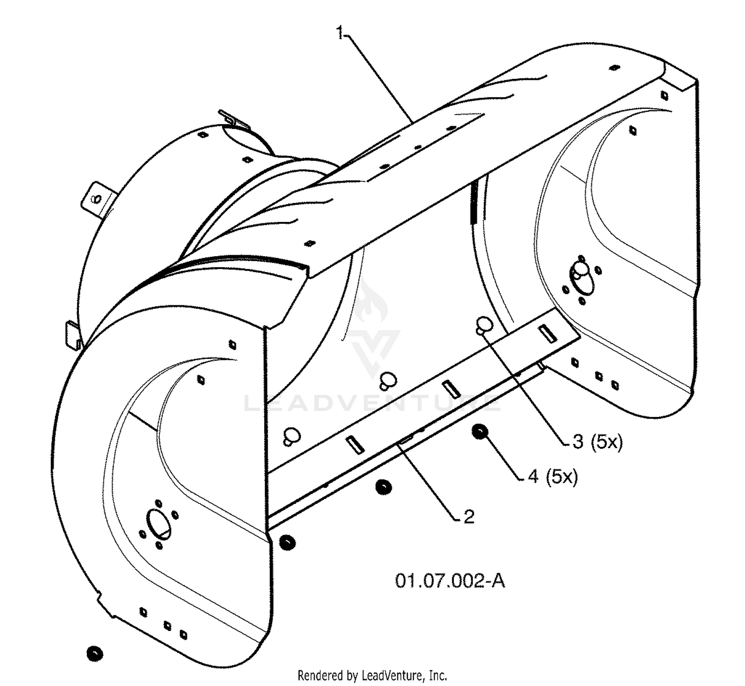 Auger Housing / Impeller Assembly