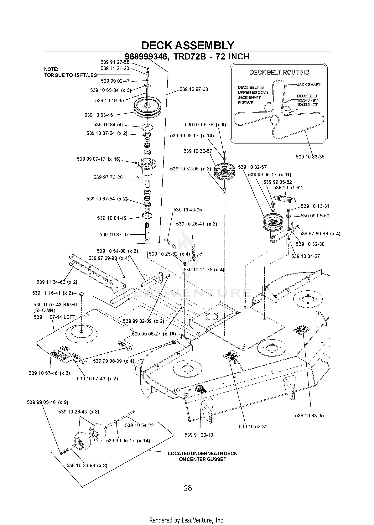 Assembly diagram