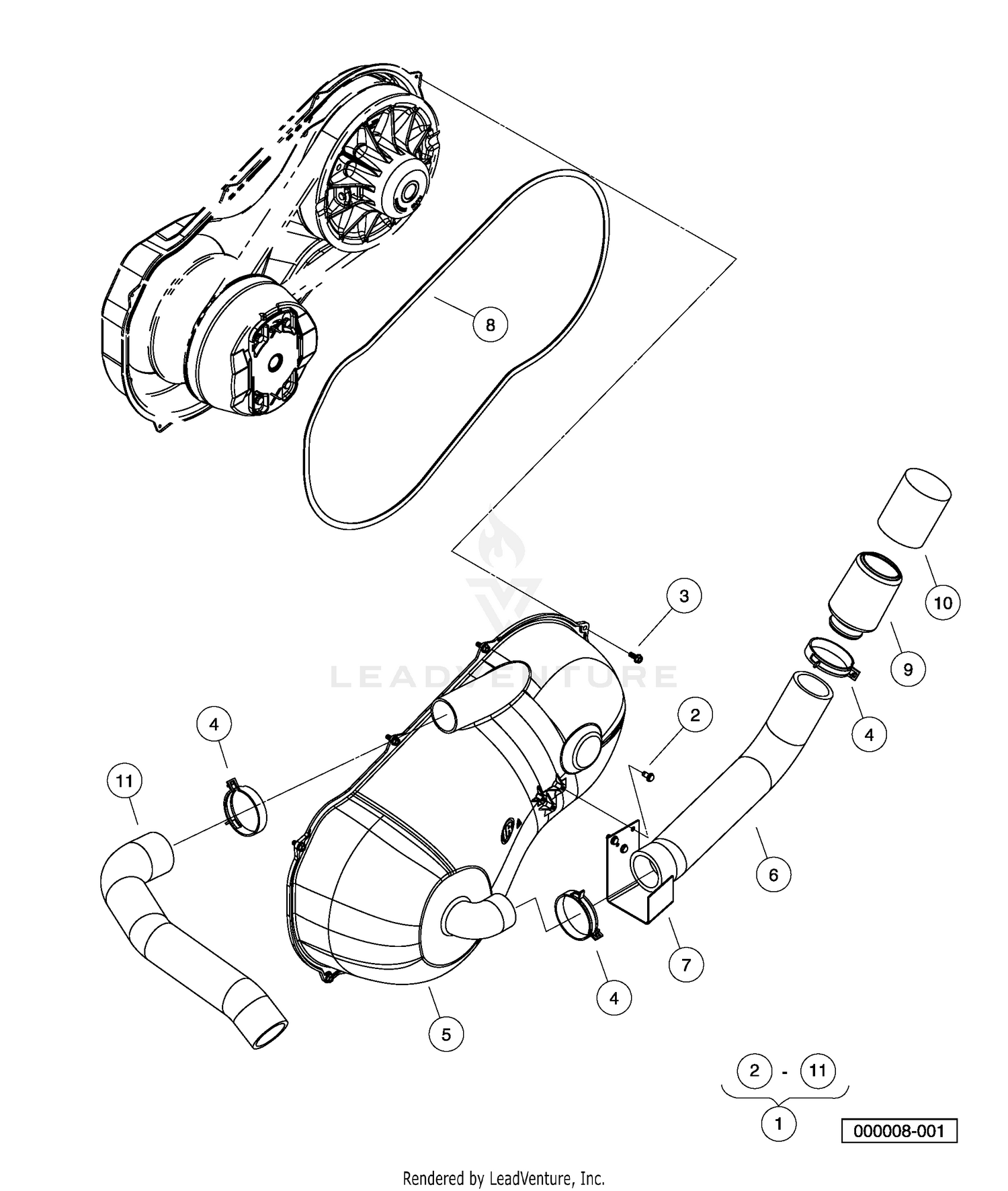Clutch Cover (Sealed)