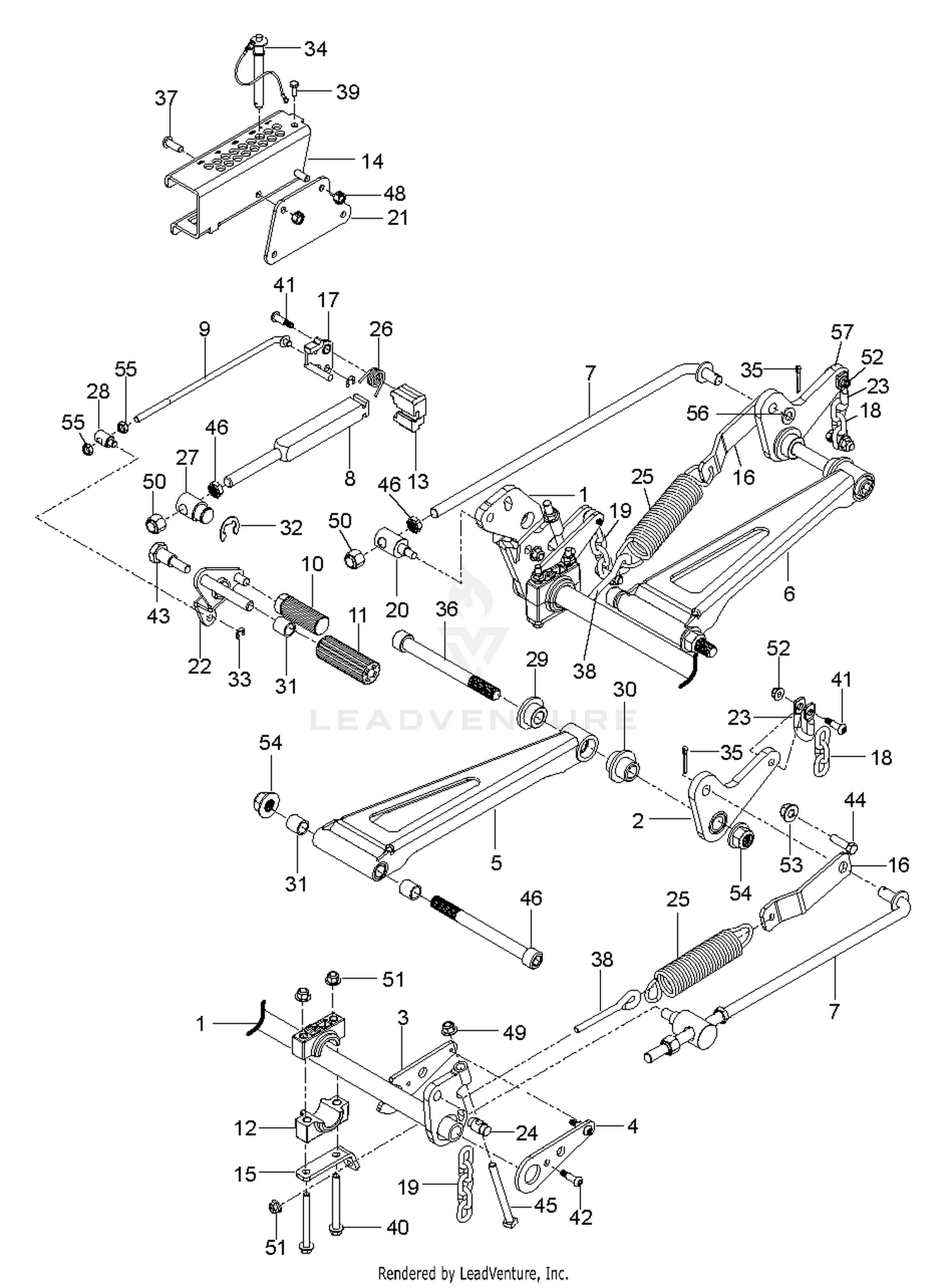 MOWER LIFT / DECK LIFT