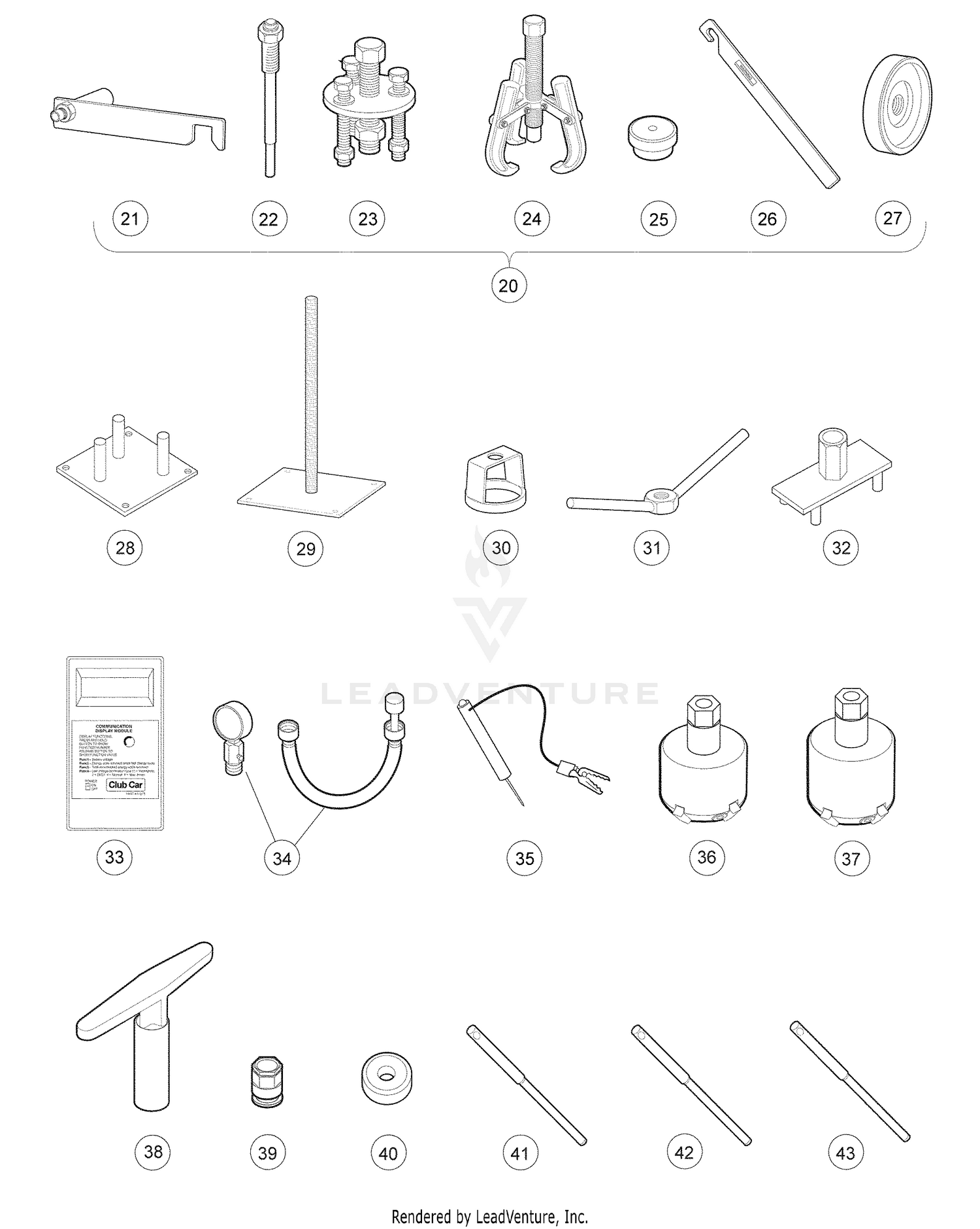 Maintenance And Service Tools Gas