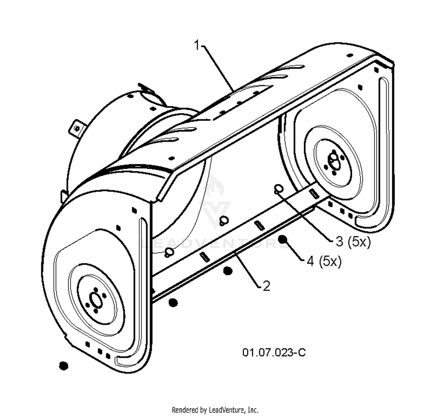 AUGER HOUSING & IMPELLER 2