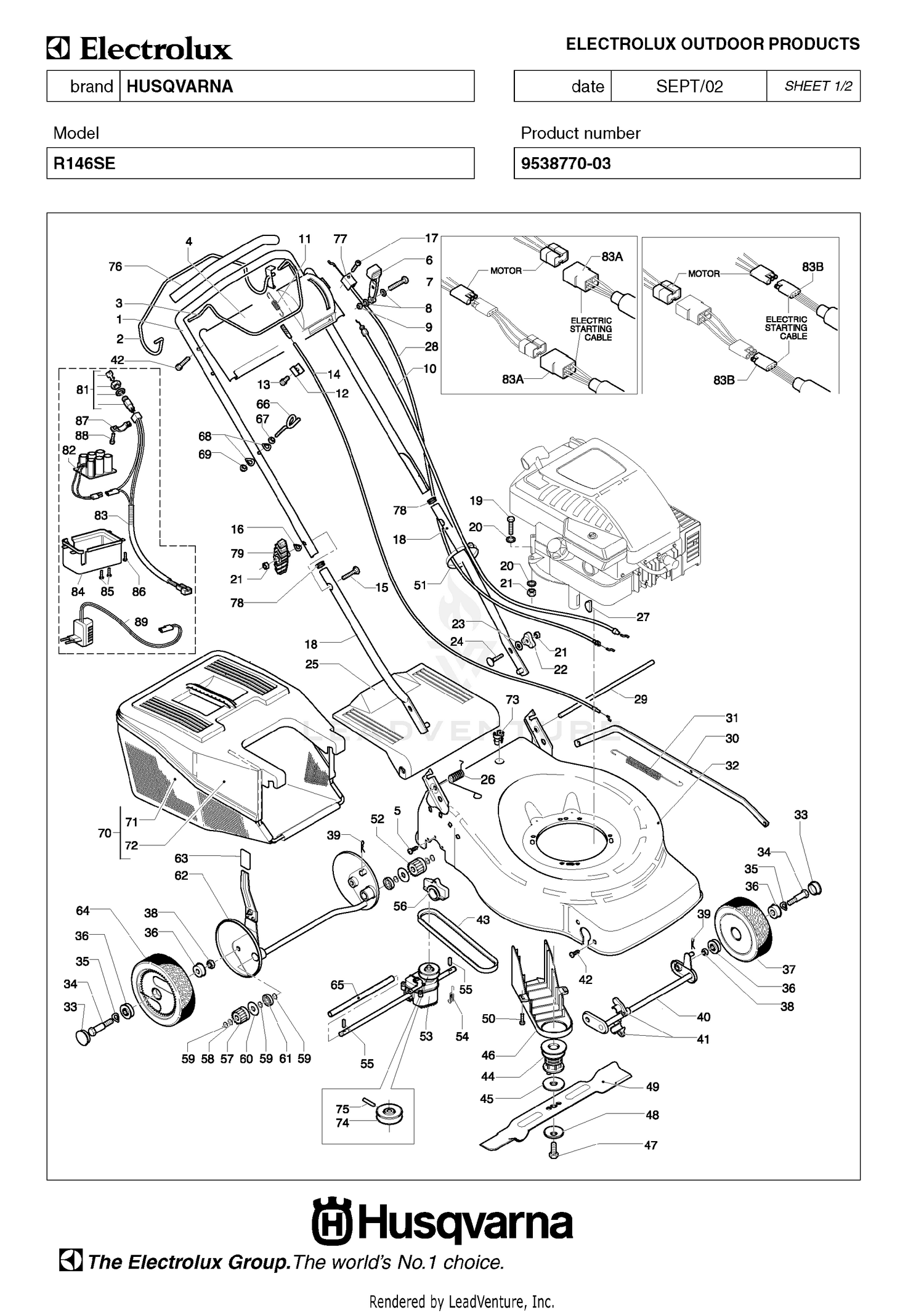 Assembly diagram