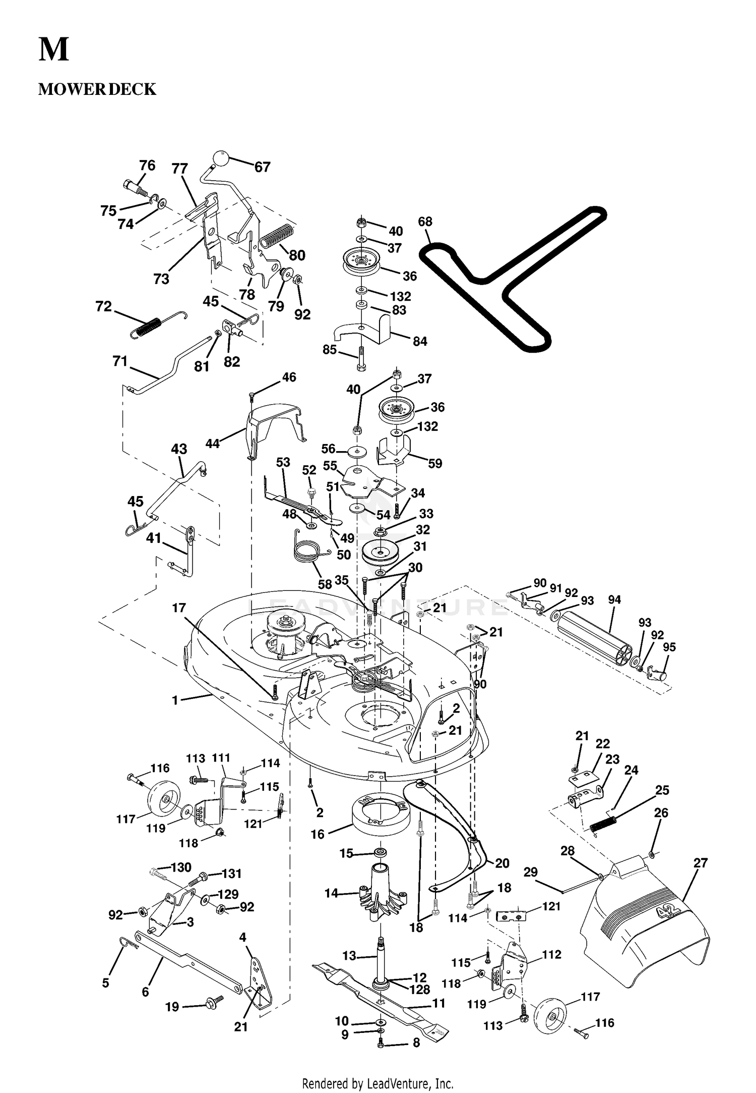 MOWER DECK / CUTTING DECK