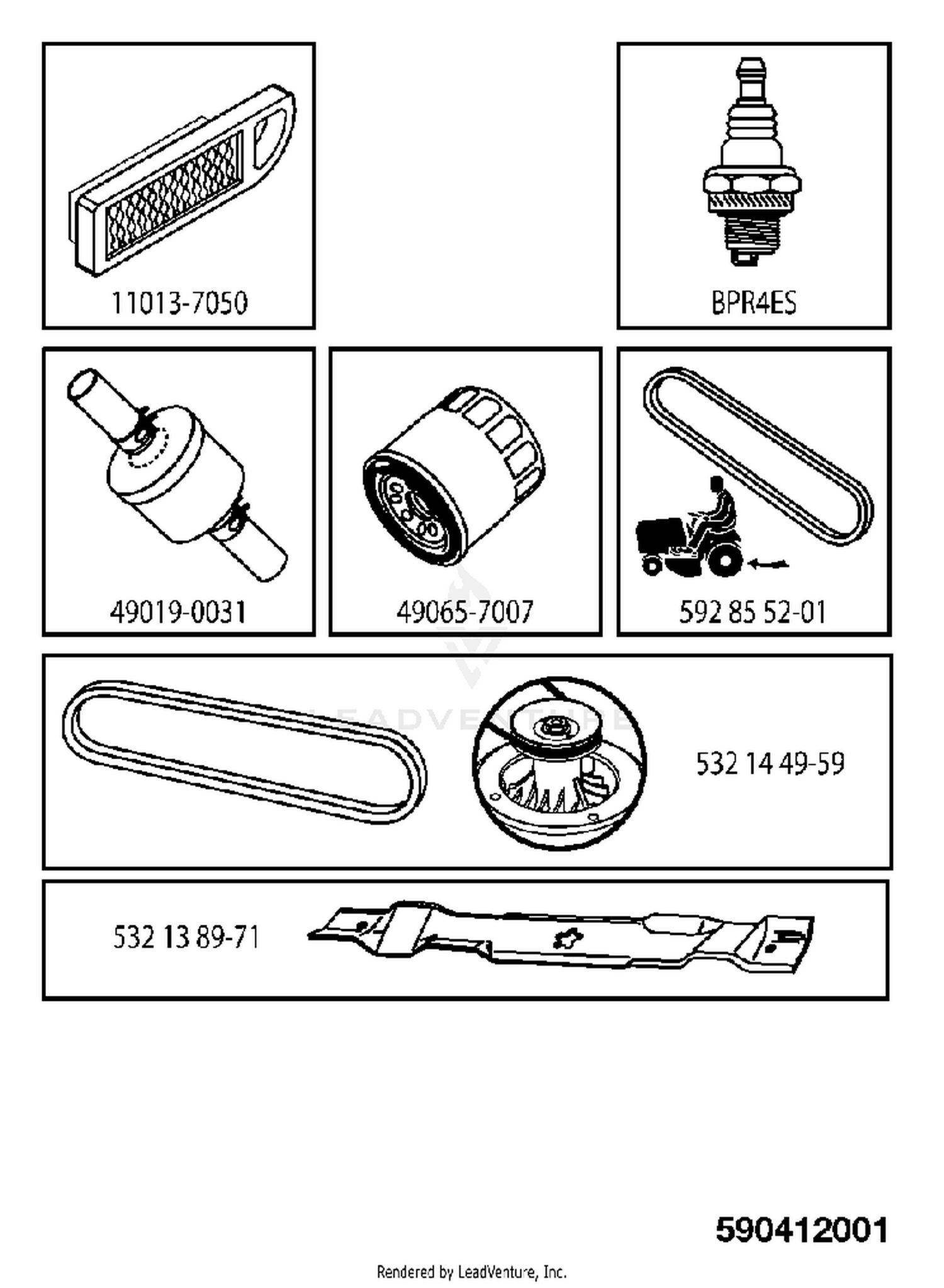 FREQUENTLY USED PARTS