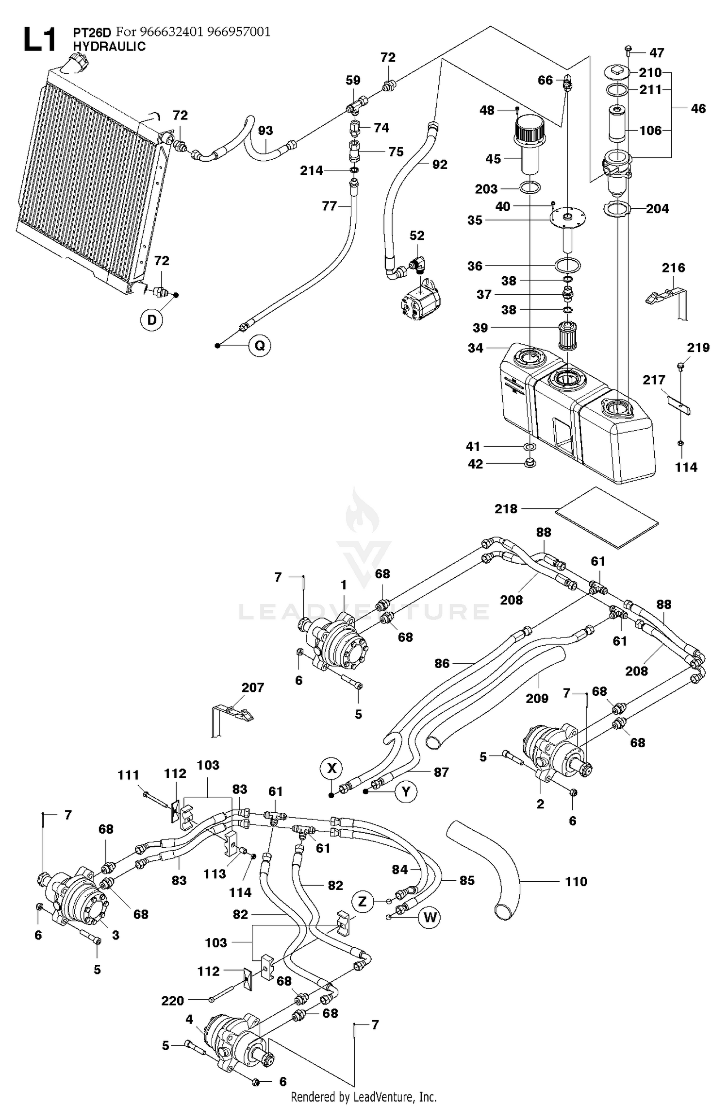HYDRAULIC PUMP - MOTOR 4