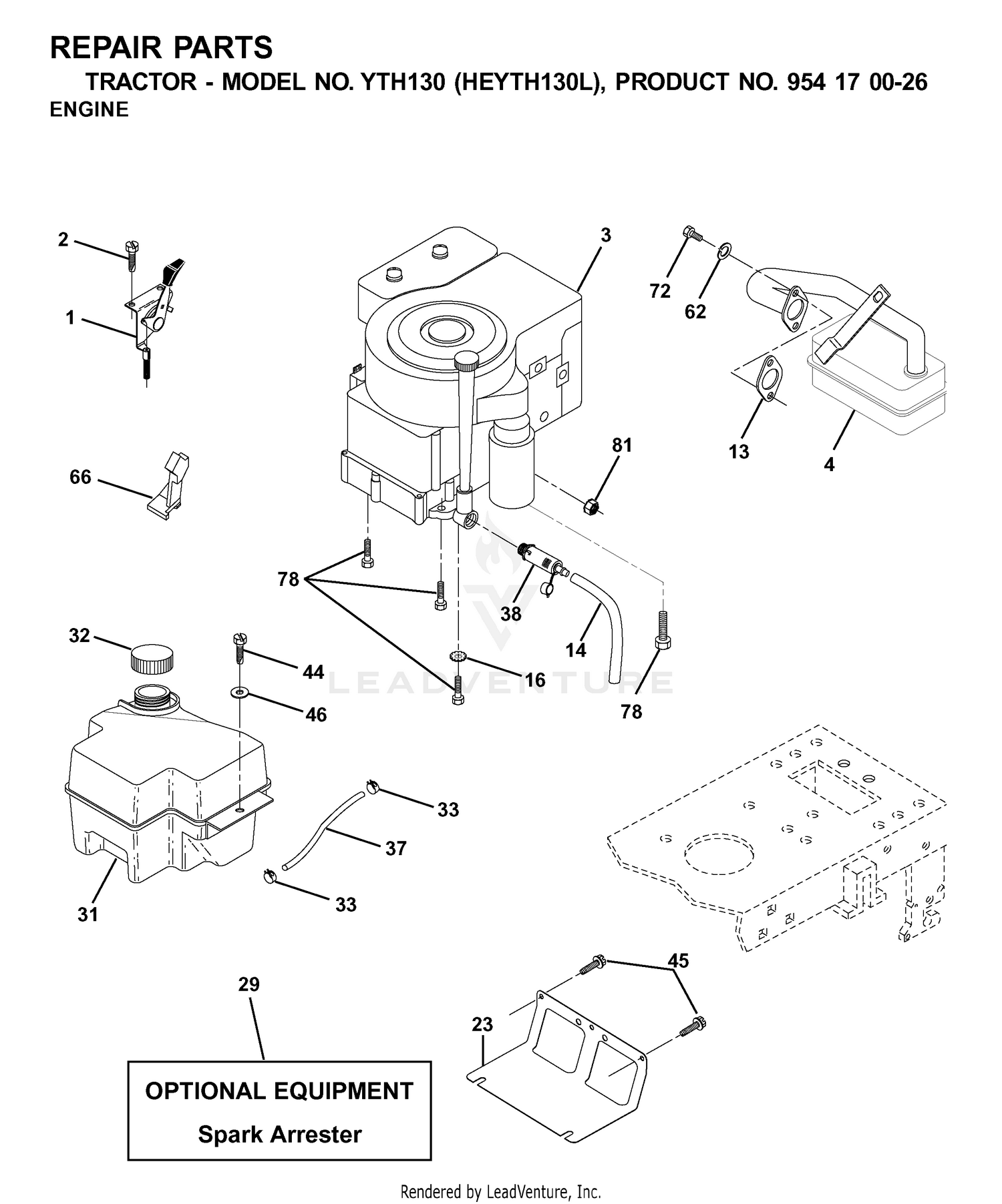 ENGINE & CUTTING EQUIPMENT